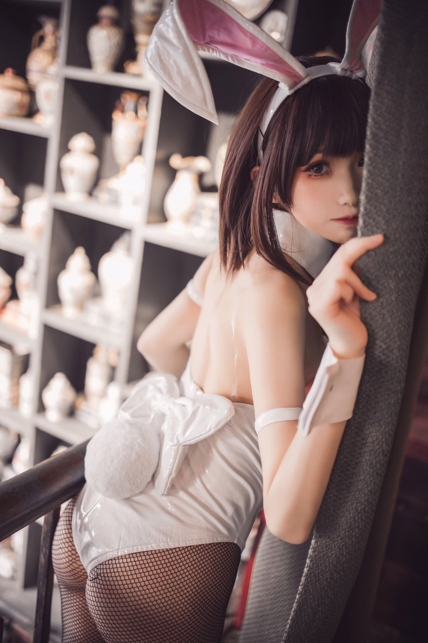 [网红COSER写真] Coser衣衣 - 加藤惠兔女郎第16张