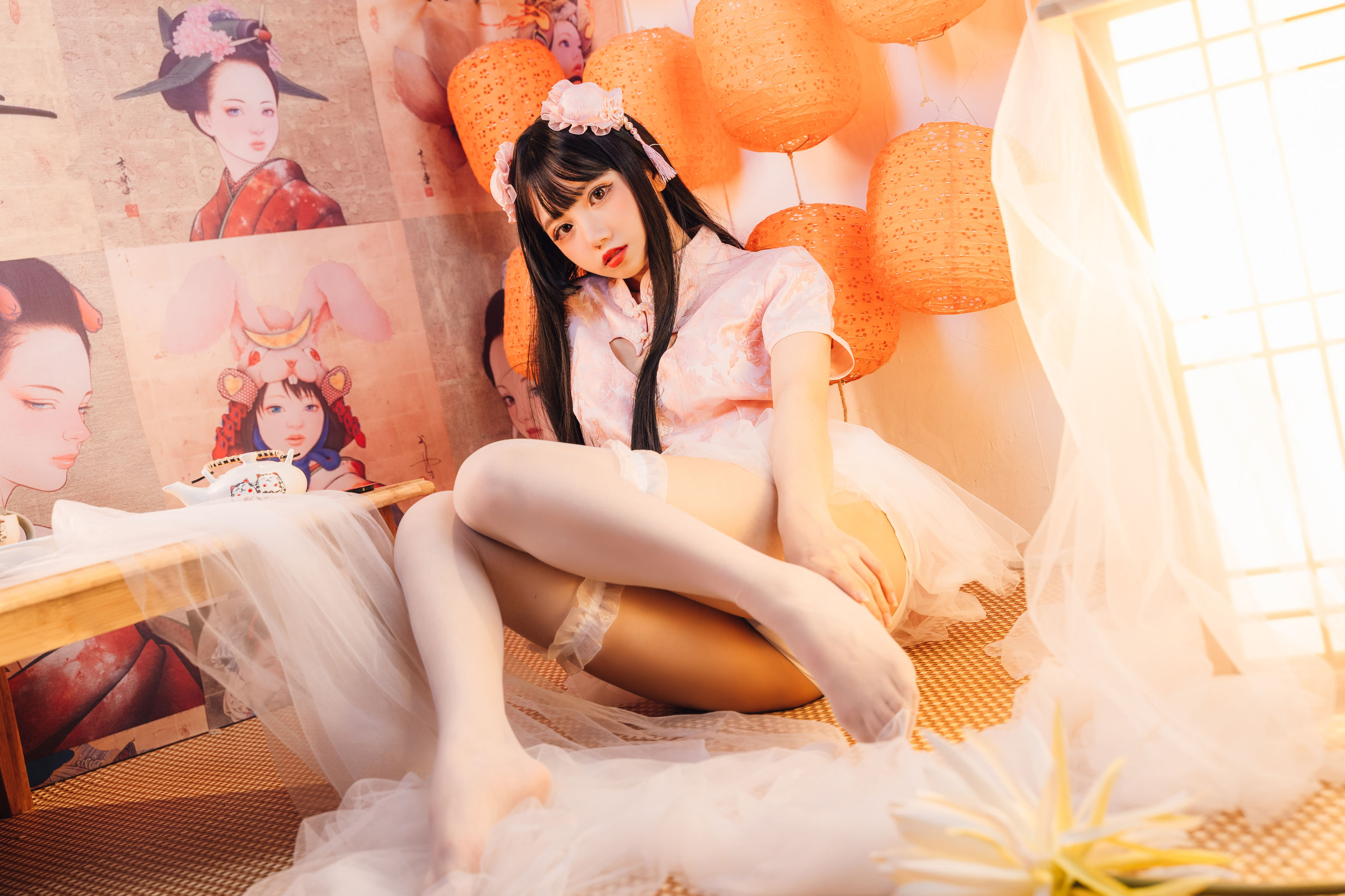 [网红COSER写真] 动漫博主果咩酱w - 中国风第6张