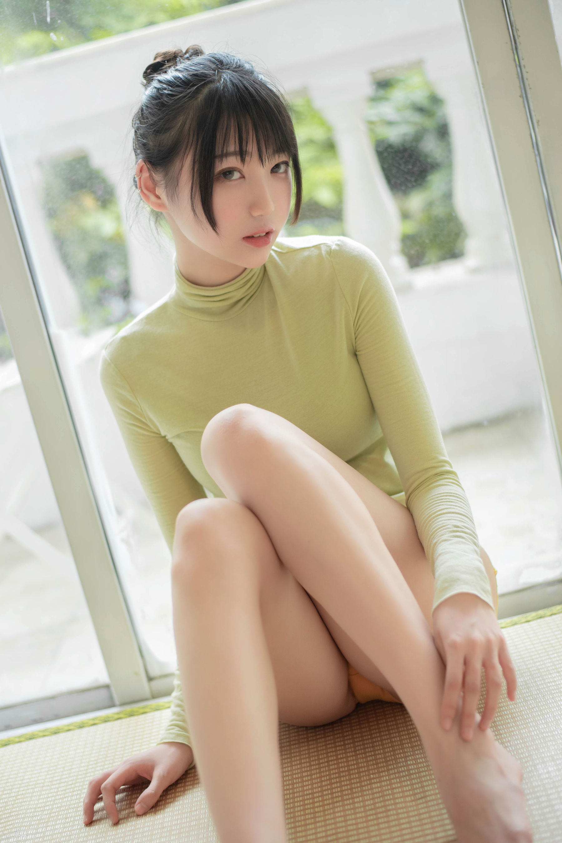 [COS福利] 周叽是可爱兔兔 - 小清新居家服第4张