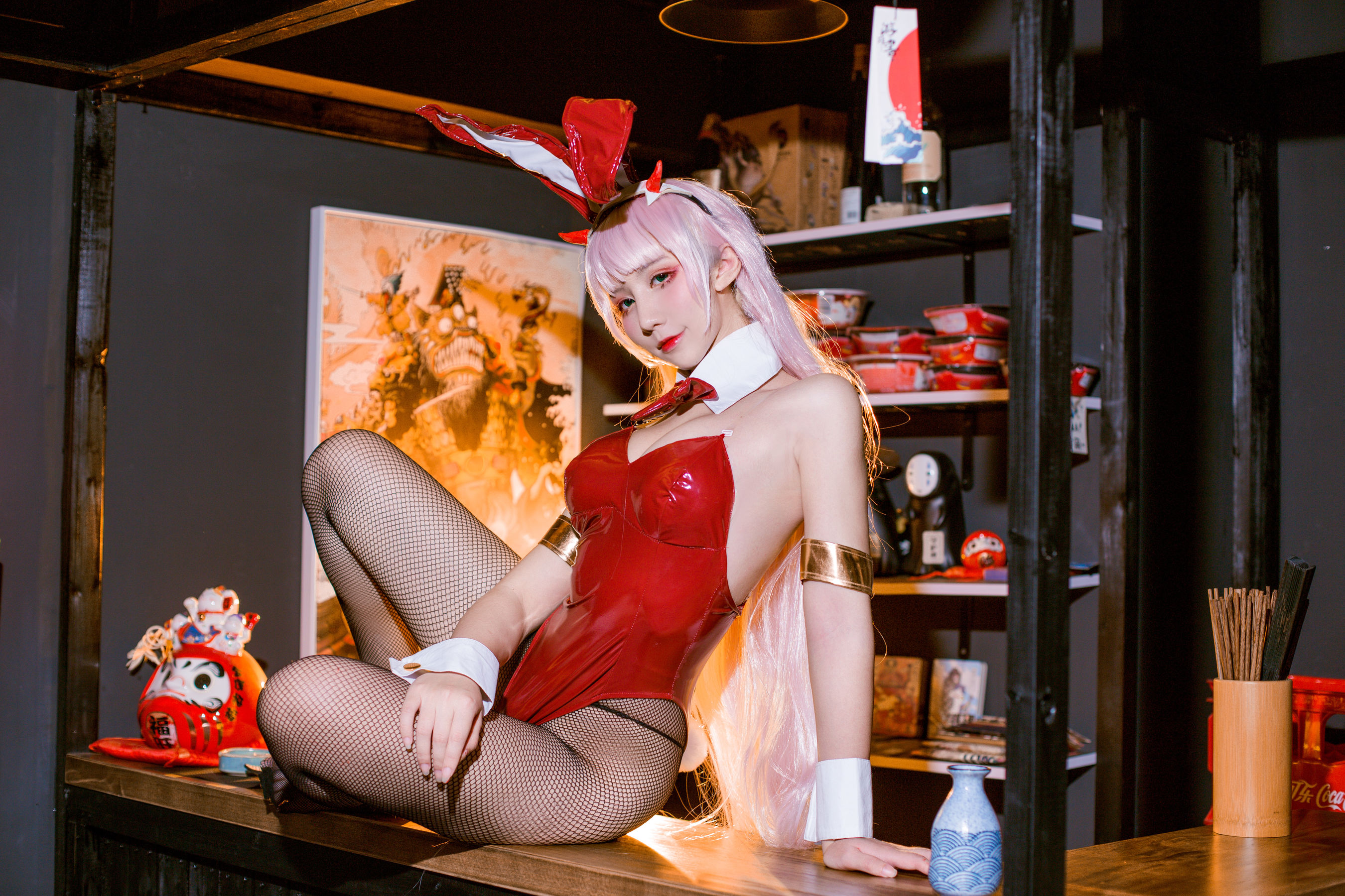 [COS福利] 动漫博主九曲Jean - 兔女郎第7张