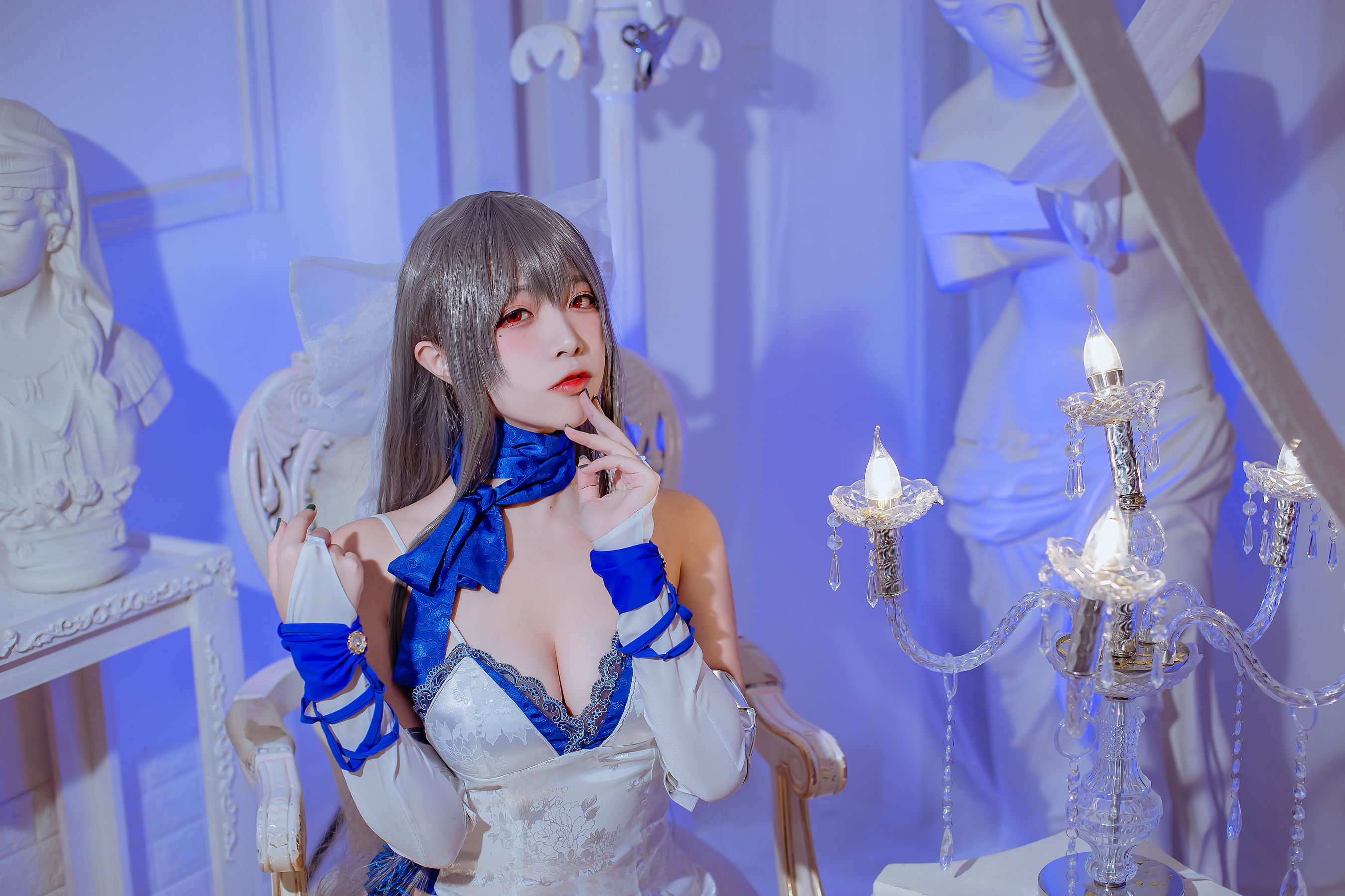 [COS福利] 人气Coser二佐Nisa - 碧蓝航线 路易九世礼服第5张