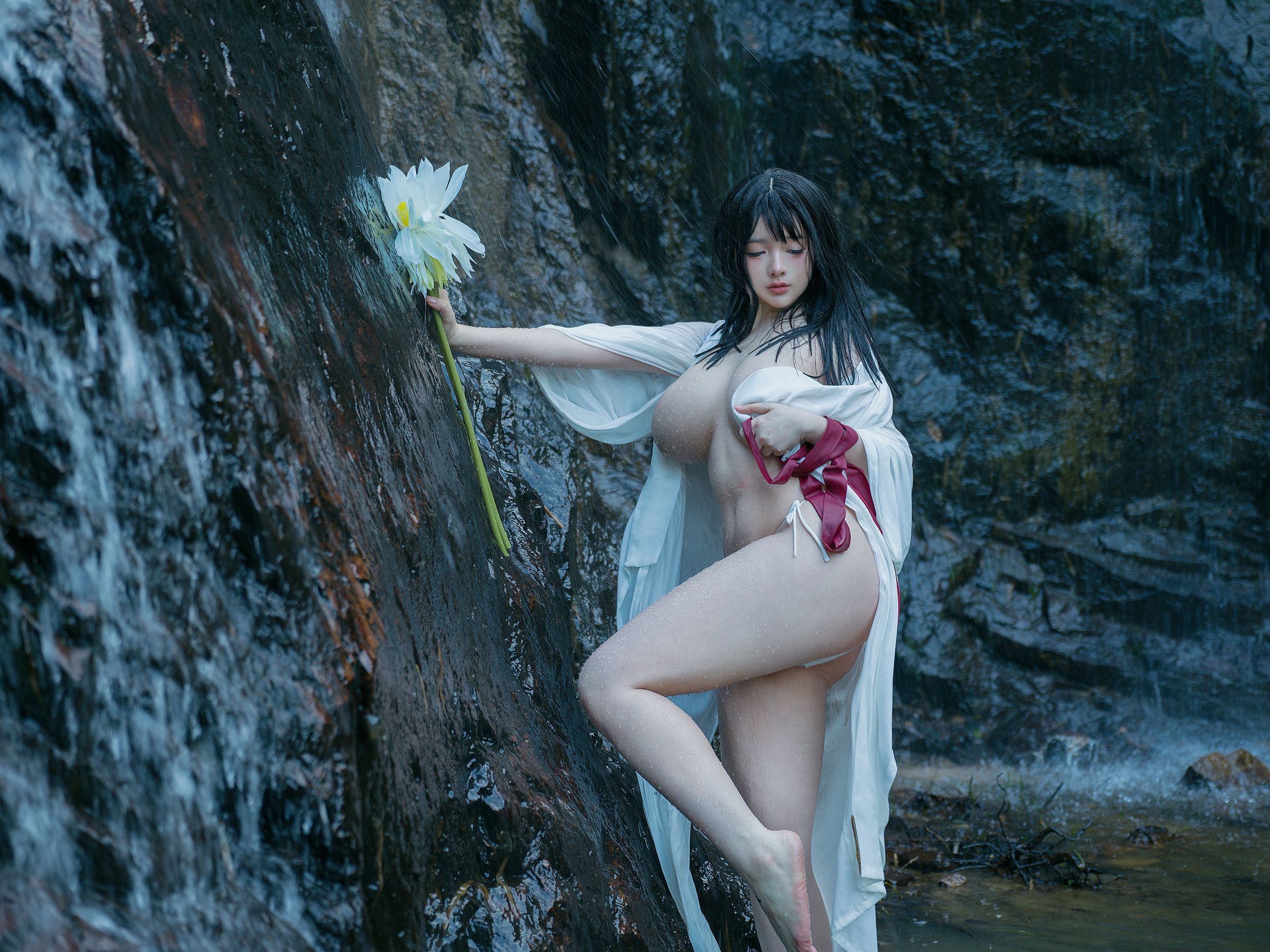 [COS福利] NinJA阿寨寨写真 - 神明巫女第3张