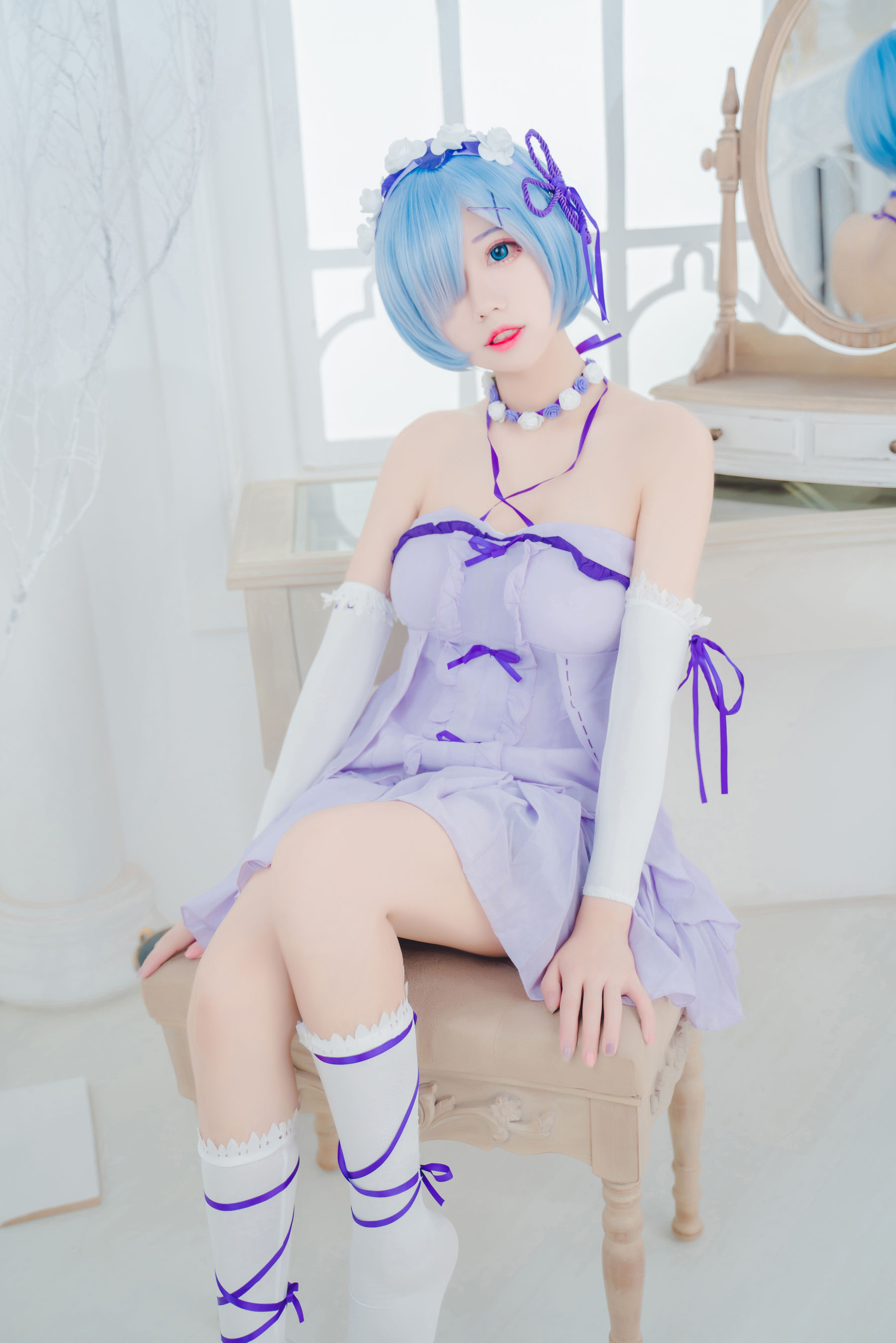 [COS福利] 猫君君MaoJun - 雷姆生日第7张