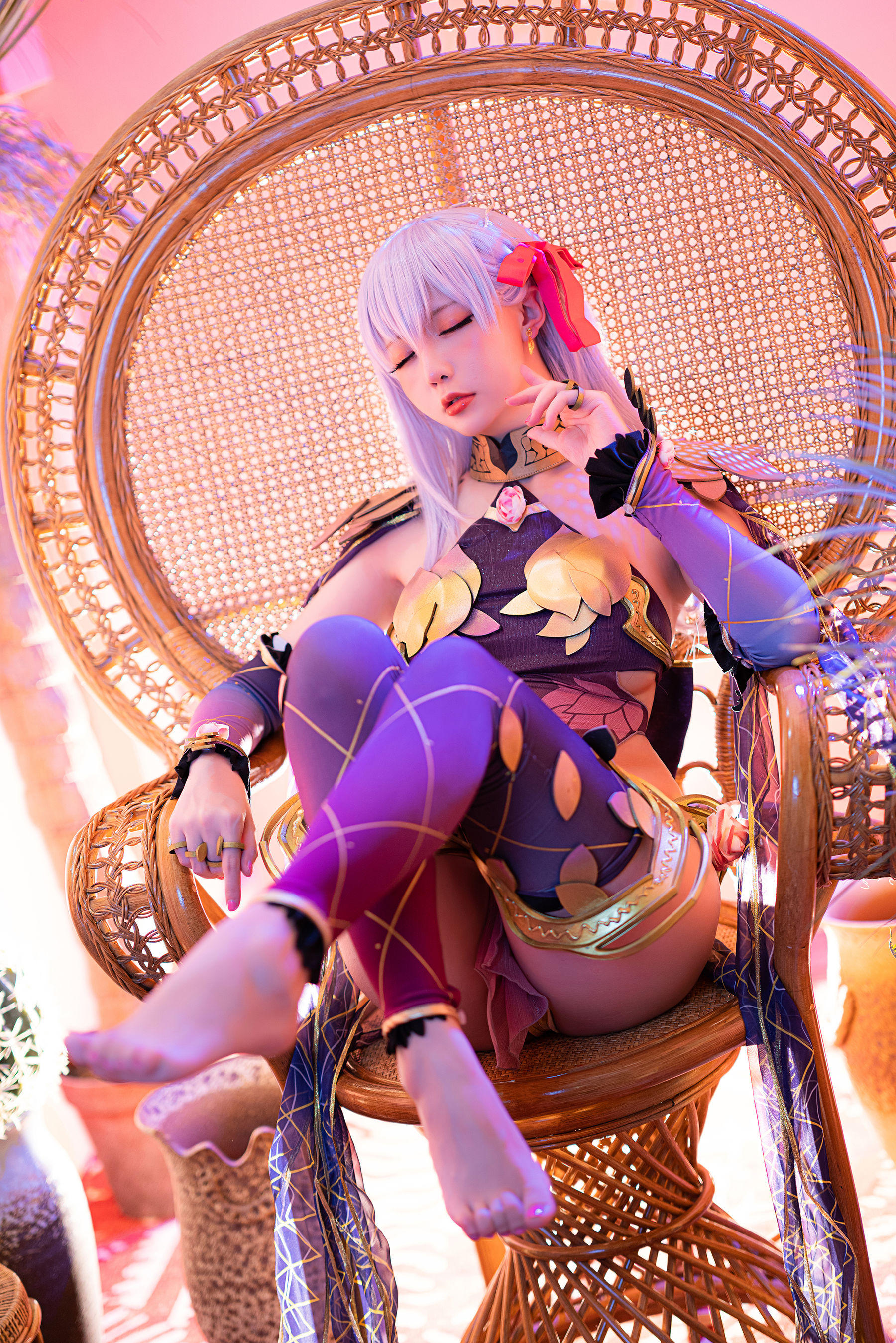 [COS福利] Coser小姐姐星之迟迟 - 秘密花园 伽摩第4张