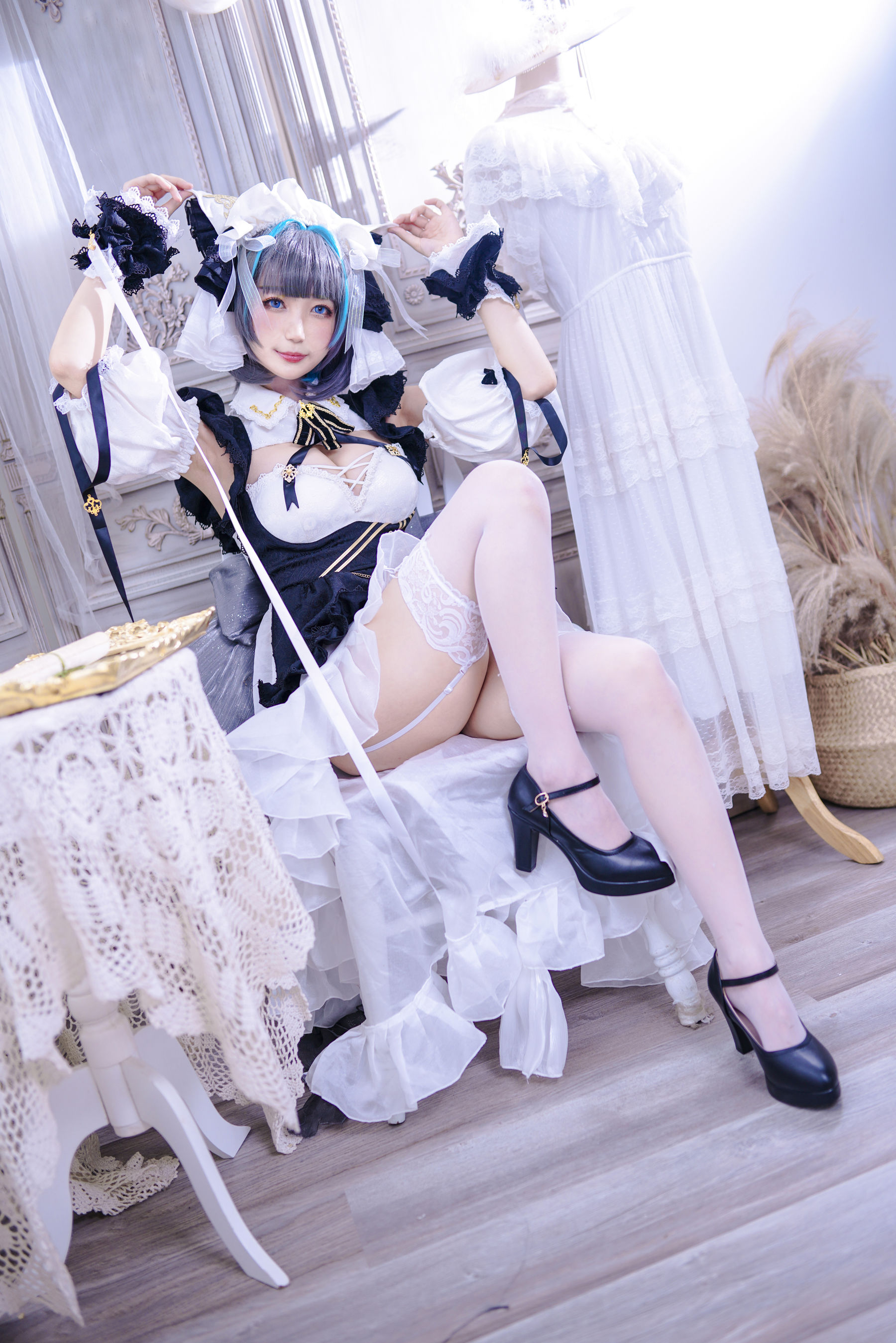 [COS福利] 周叽是可爱兔兔 - 柴郡猫猫第5张