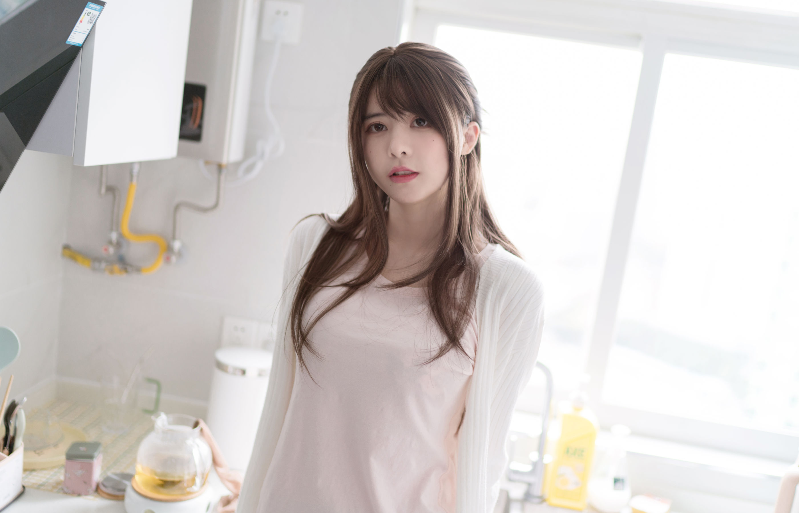 [COS福利] 萌妹子眼酱大魔王w - 人妻丝袜红茶第17张