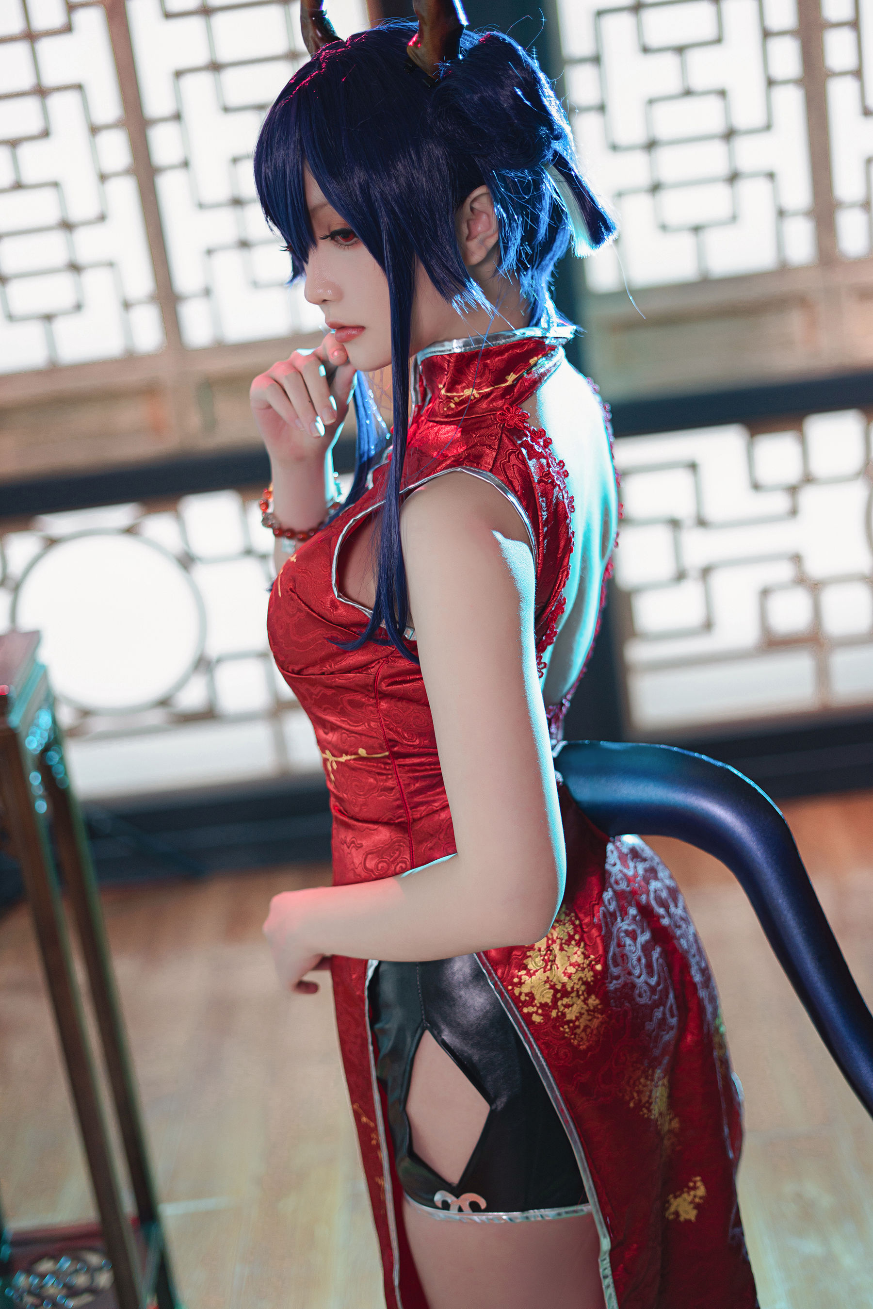 [COS福利] Coser小姐姐星之迟迟 - 明日方舟《陈》第7张