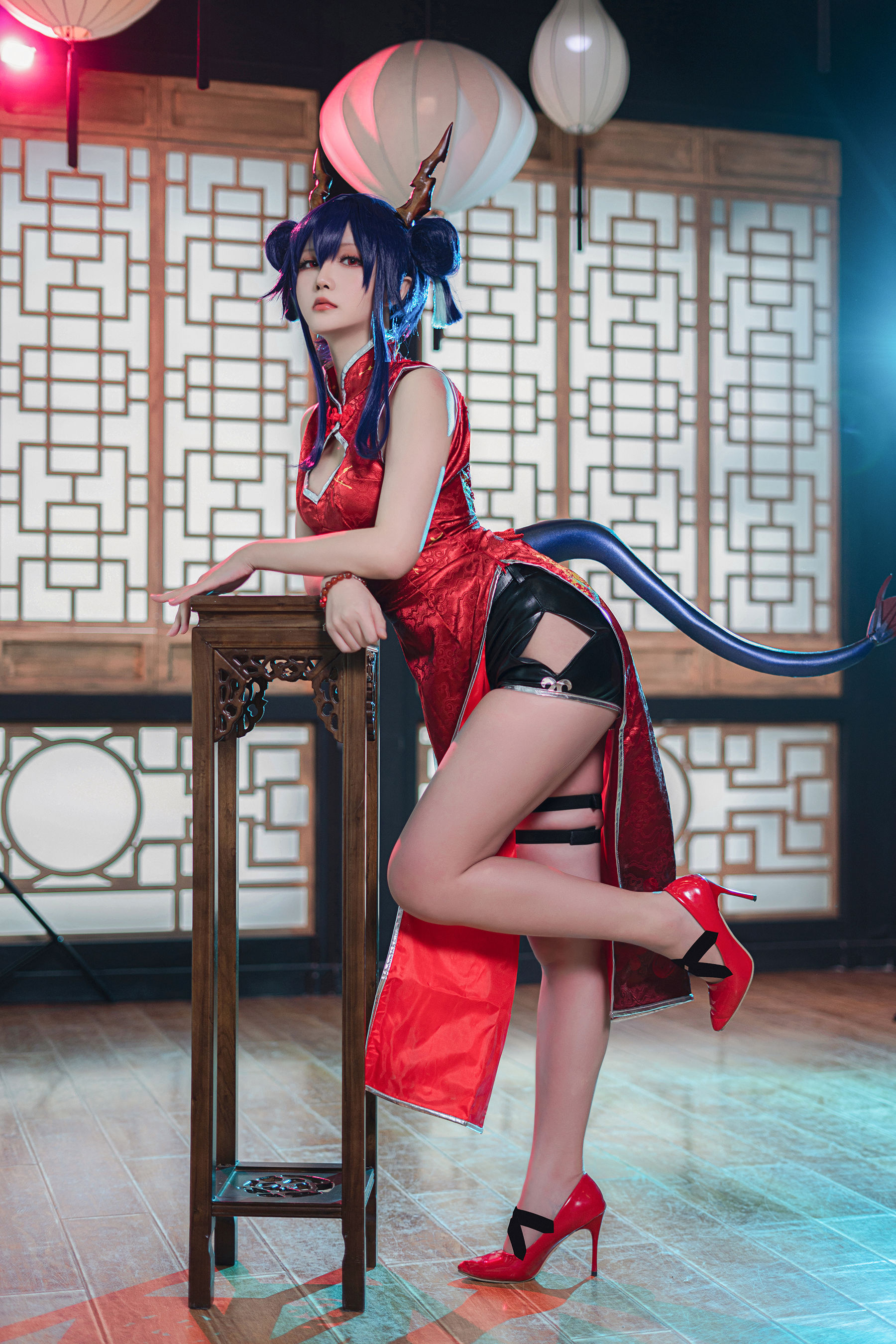 [COS福利] Coser小姐姐星之迟迟 - 明日方舟《陈》第5张