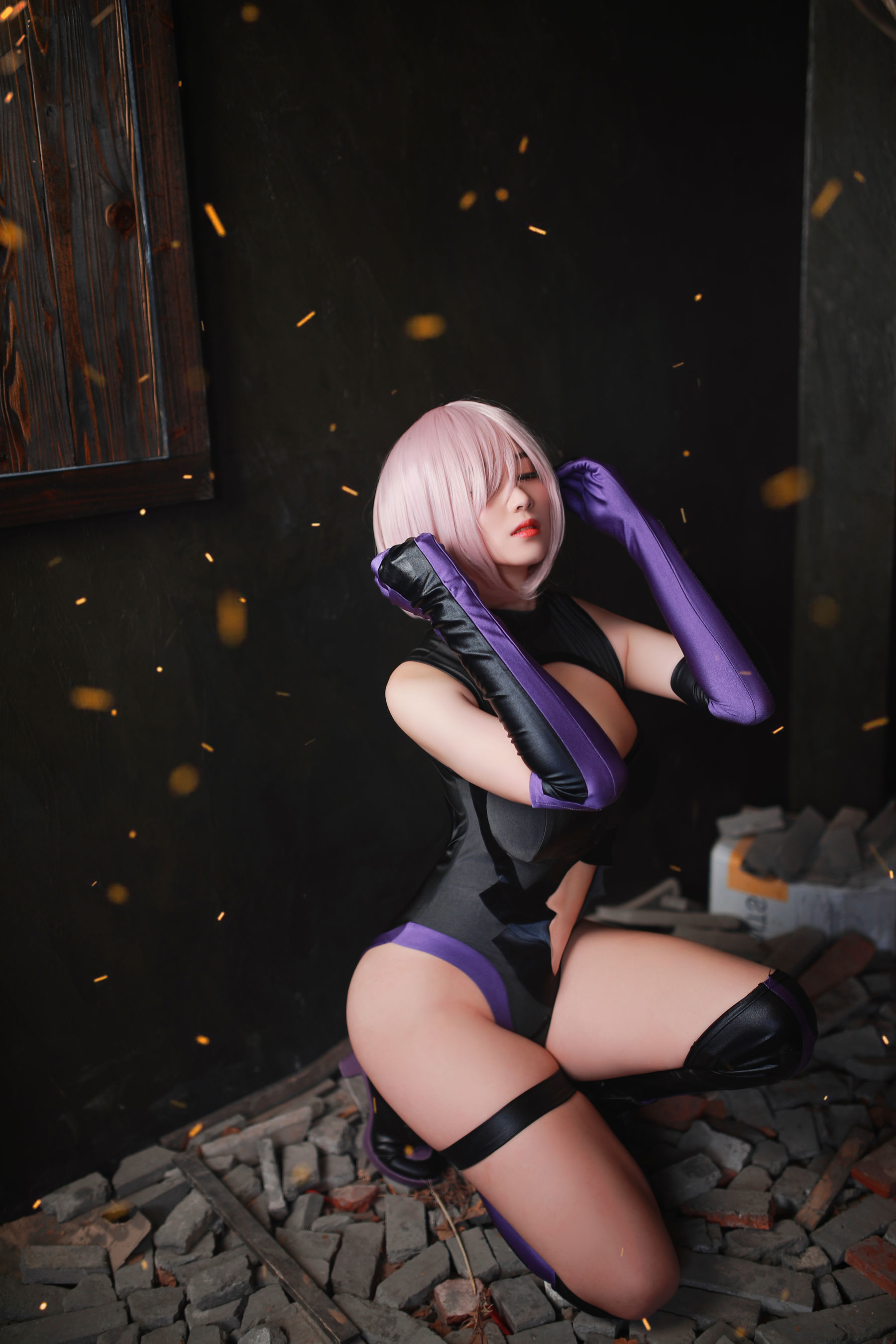 [网红COSER] 韩国妹子BamBi - Fate_Grand Order - Mash Kyrielight (Shielder)第7张
