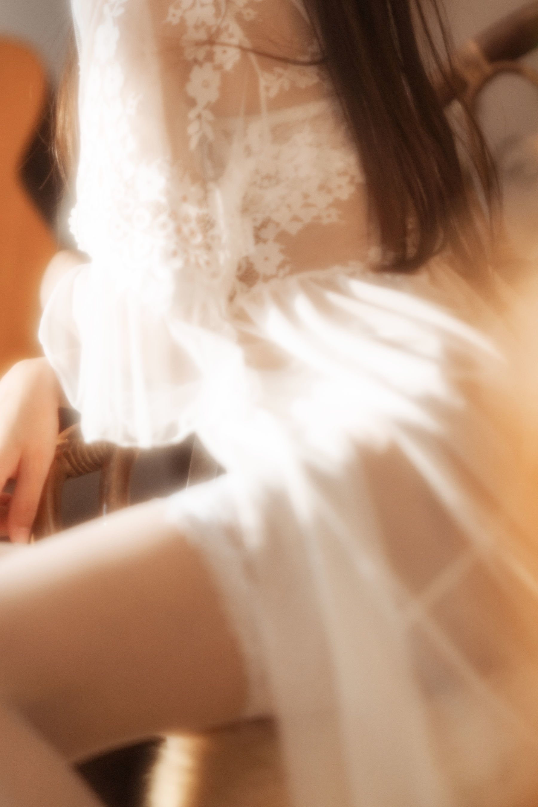 [网红COSER] 香草喵露露 - 室内白色蕾丝第9张