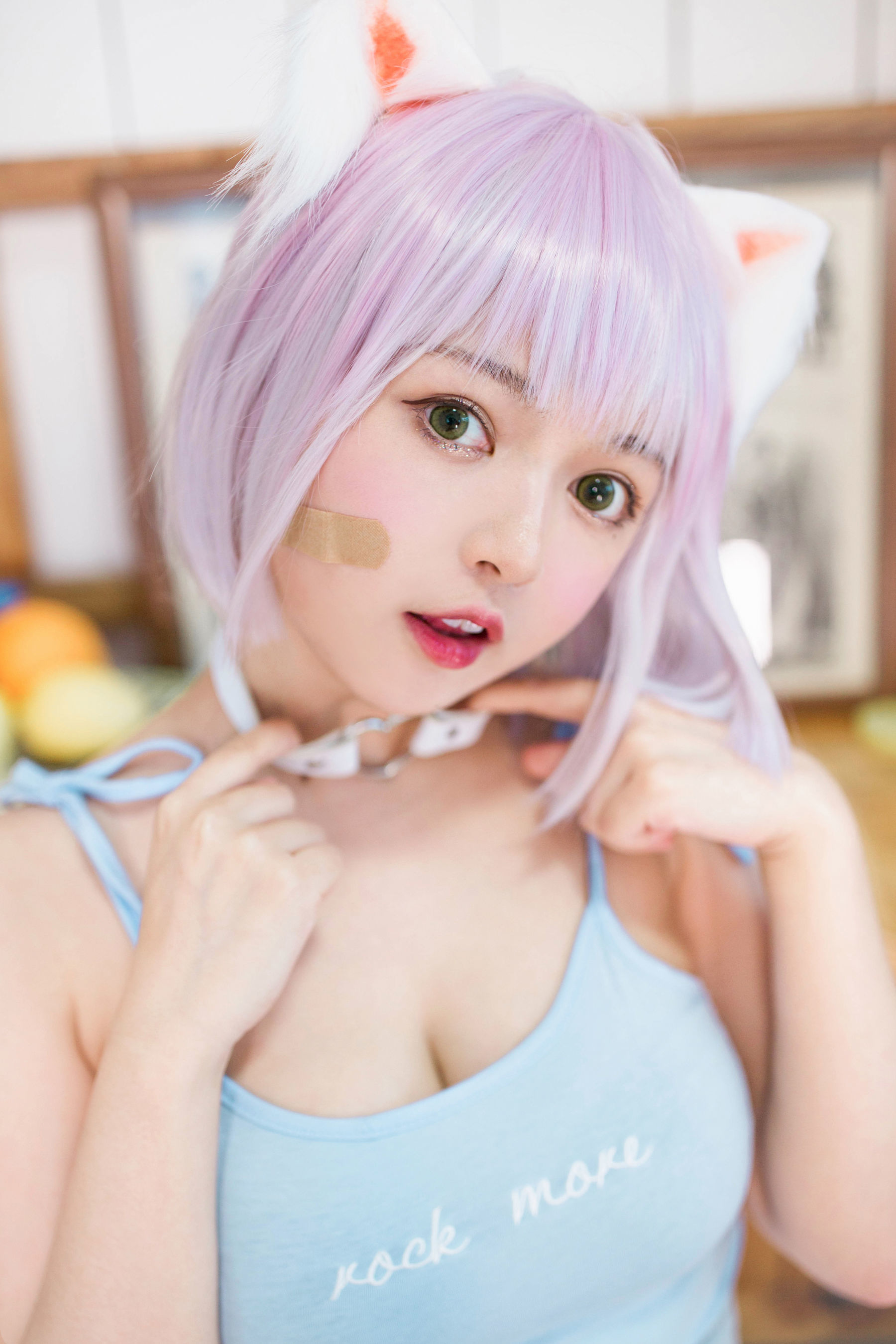 [网红COSER] 大眼萌妹黑猫猫OvO - 养猫小课堂第9张