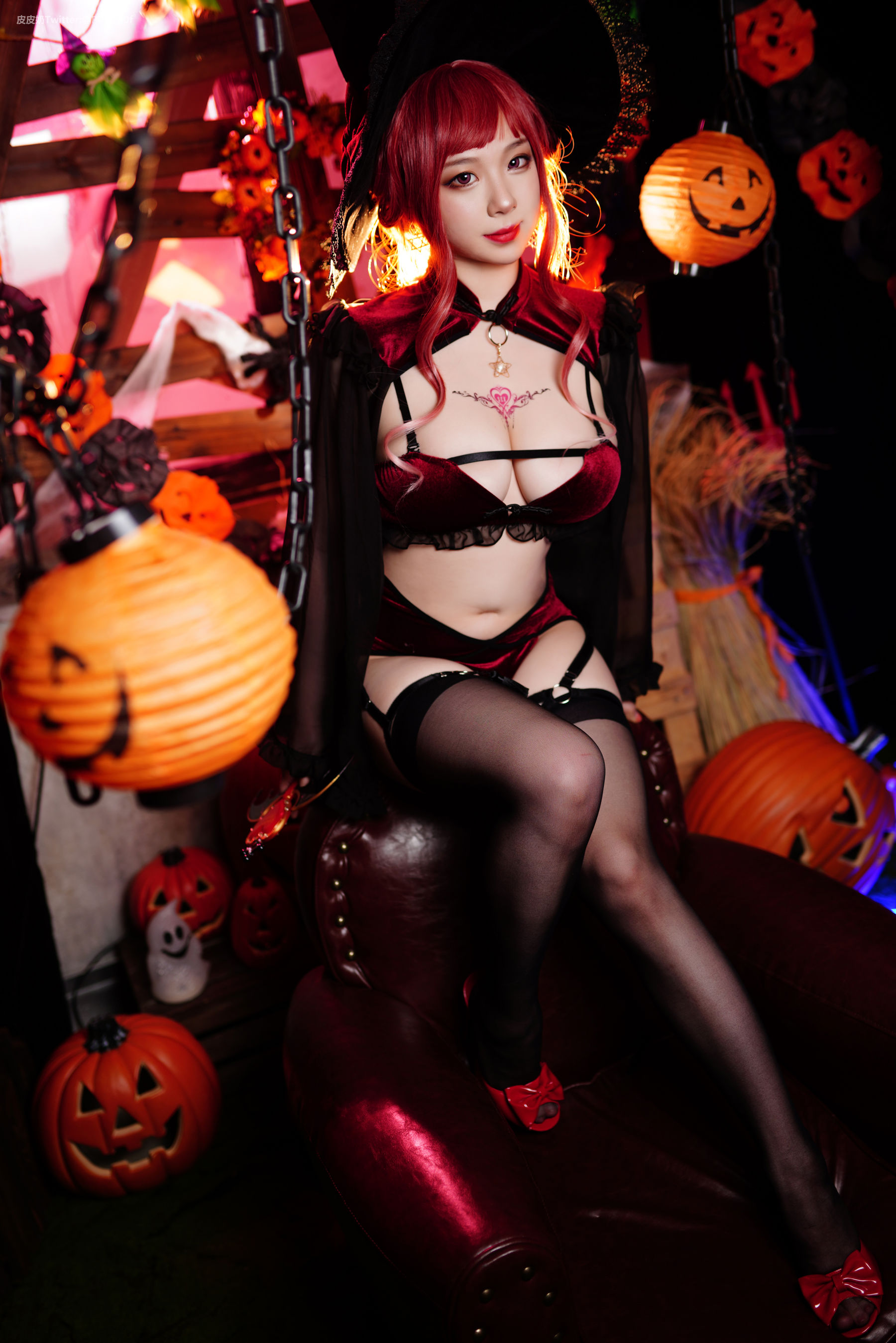 [福利COS] 皮皮奶可可爱了啦 - 万圣节女巫第9张