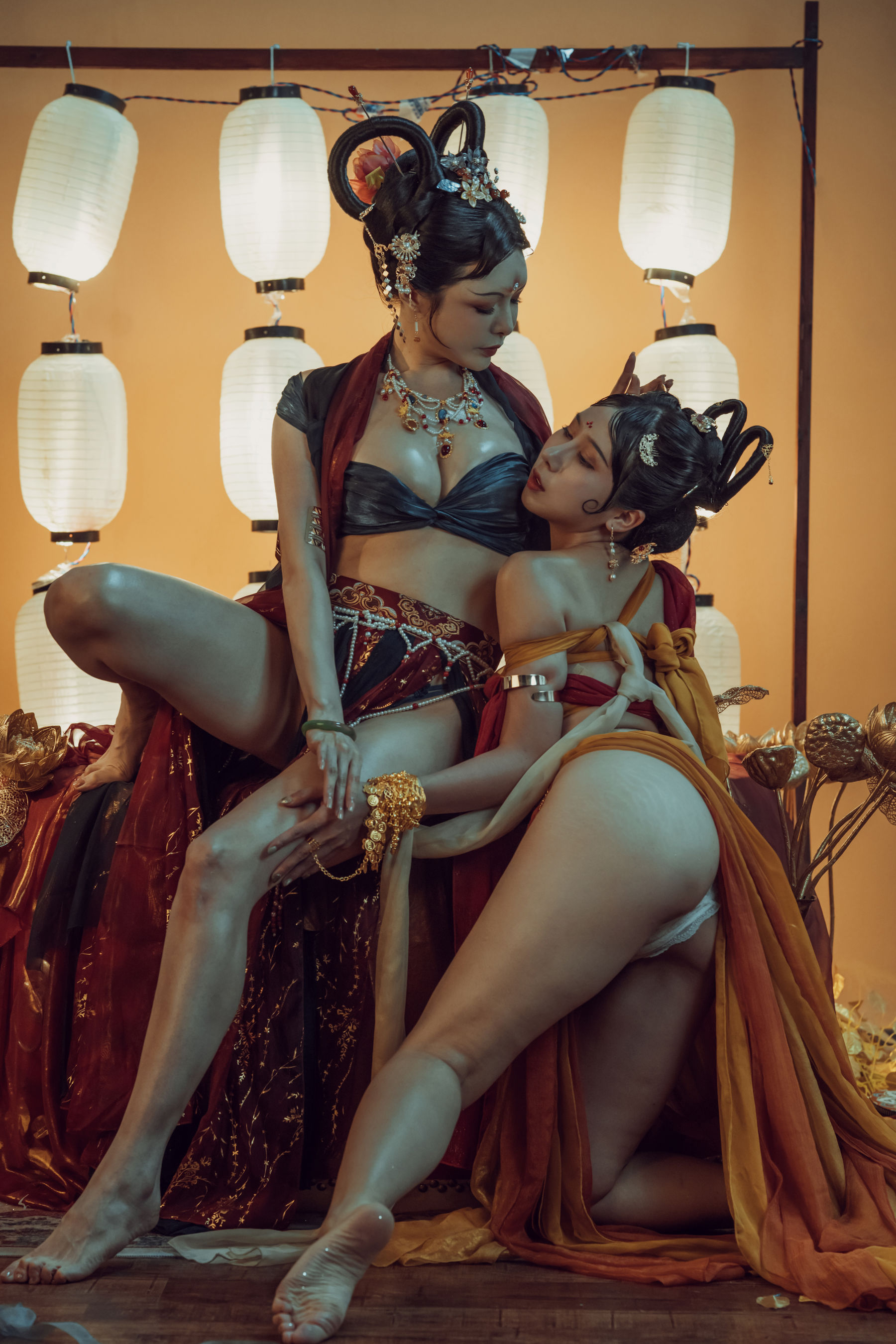 [福利COS] 秋和柯基(夏小秋秋秋) &amp; 奶桃  - 红尘梦第15张