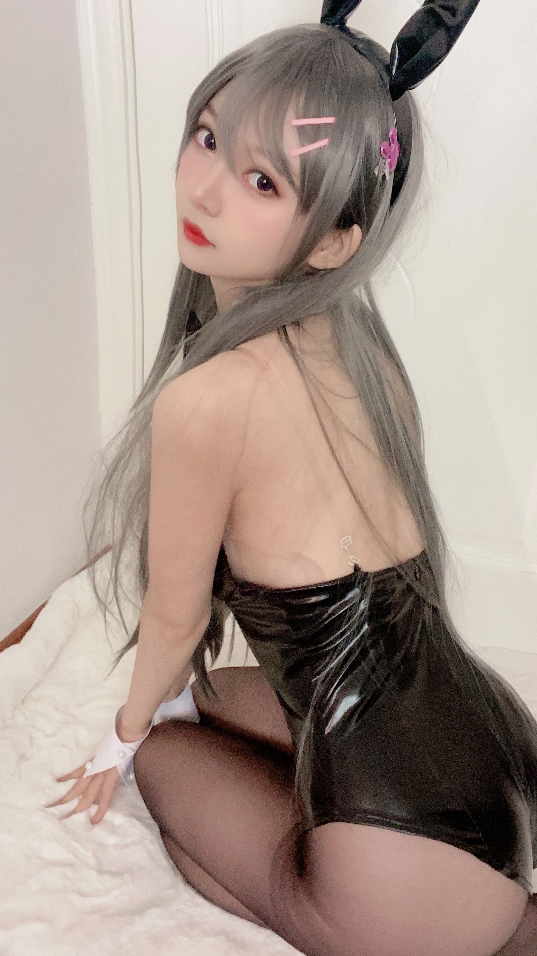 [福利COS] 51酱 - 麻衣兔女郎第6张