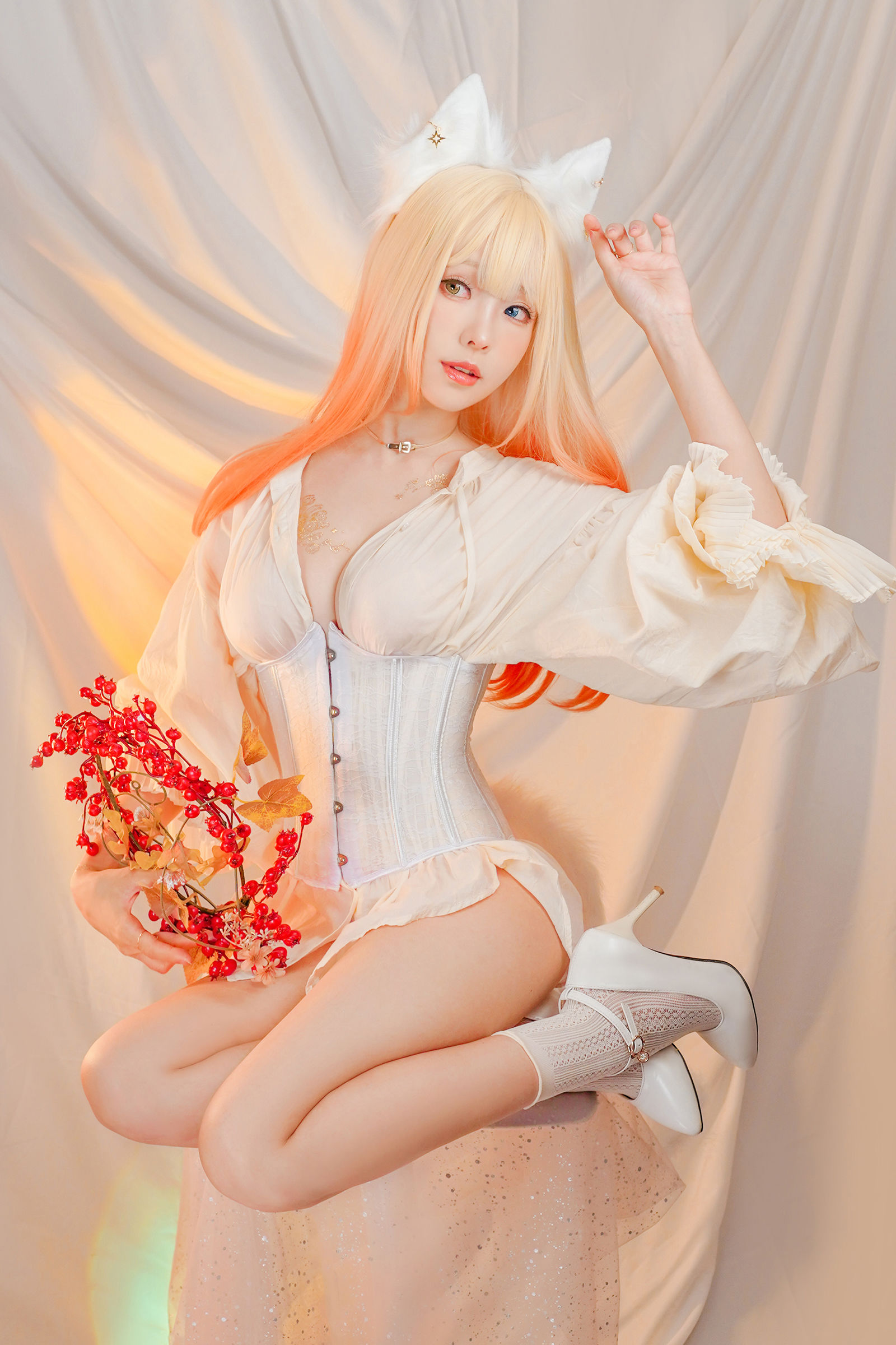 [福利COS] Ely_eee(ElyEE子) - Cat魔女與貓第15张