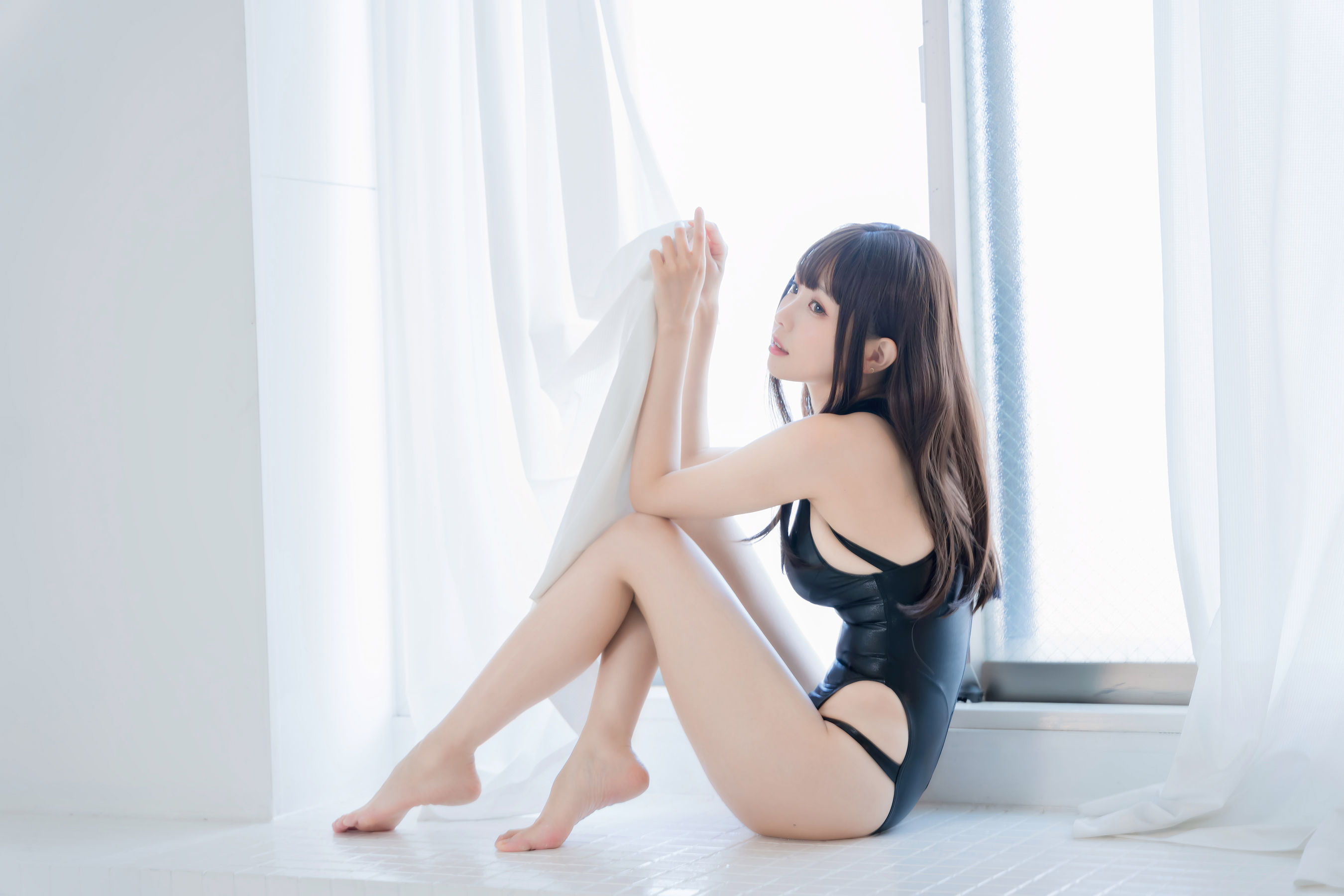 [福利COS] Ely_eee(ElyEE子) - Racing Swimsuit 競泳水手服第6张