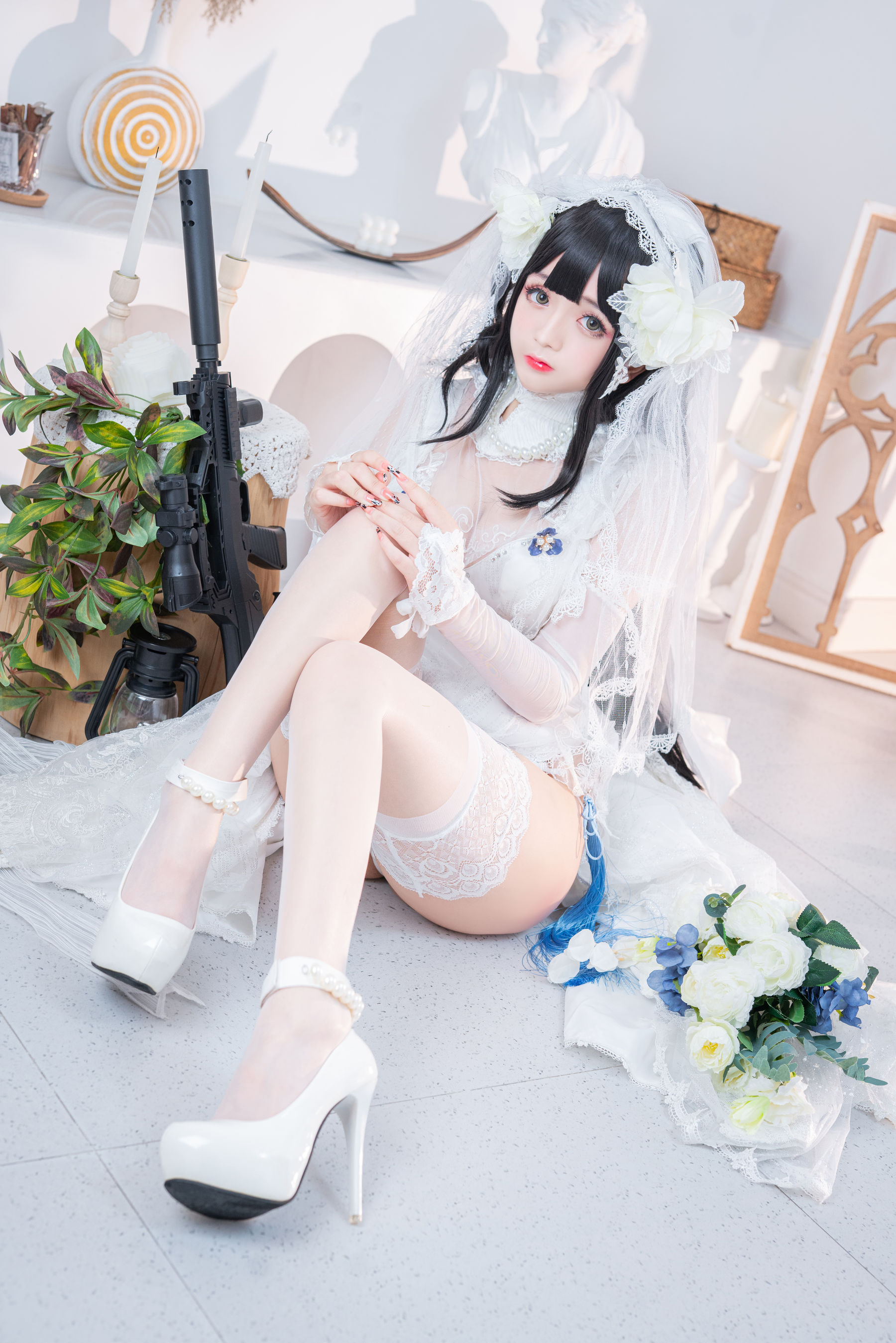 [福利COS] Cosplay日奈娇 - 95式婚纱第5张
