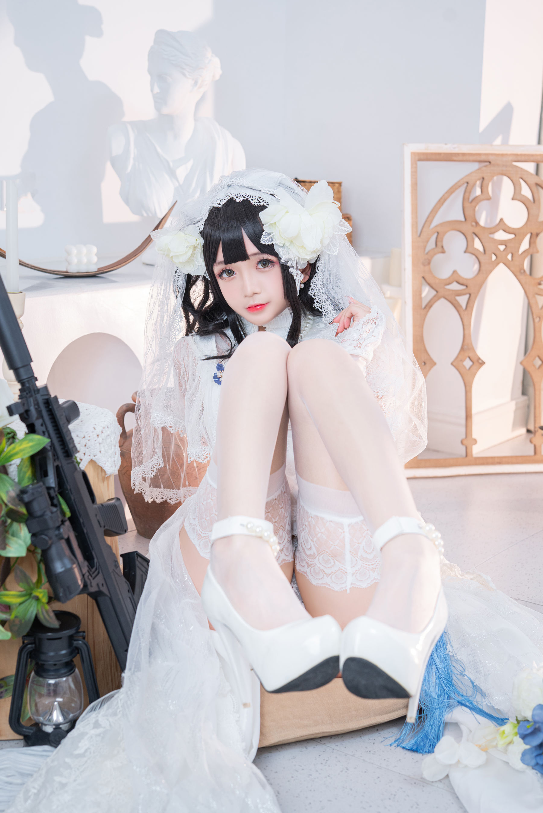 [福利COS] Cosplay日奈娇 - 95式婚纱第5张