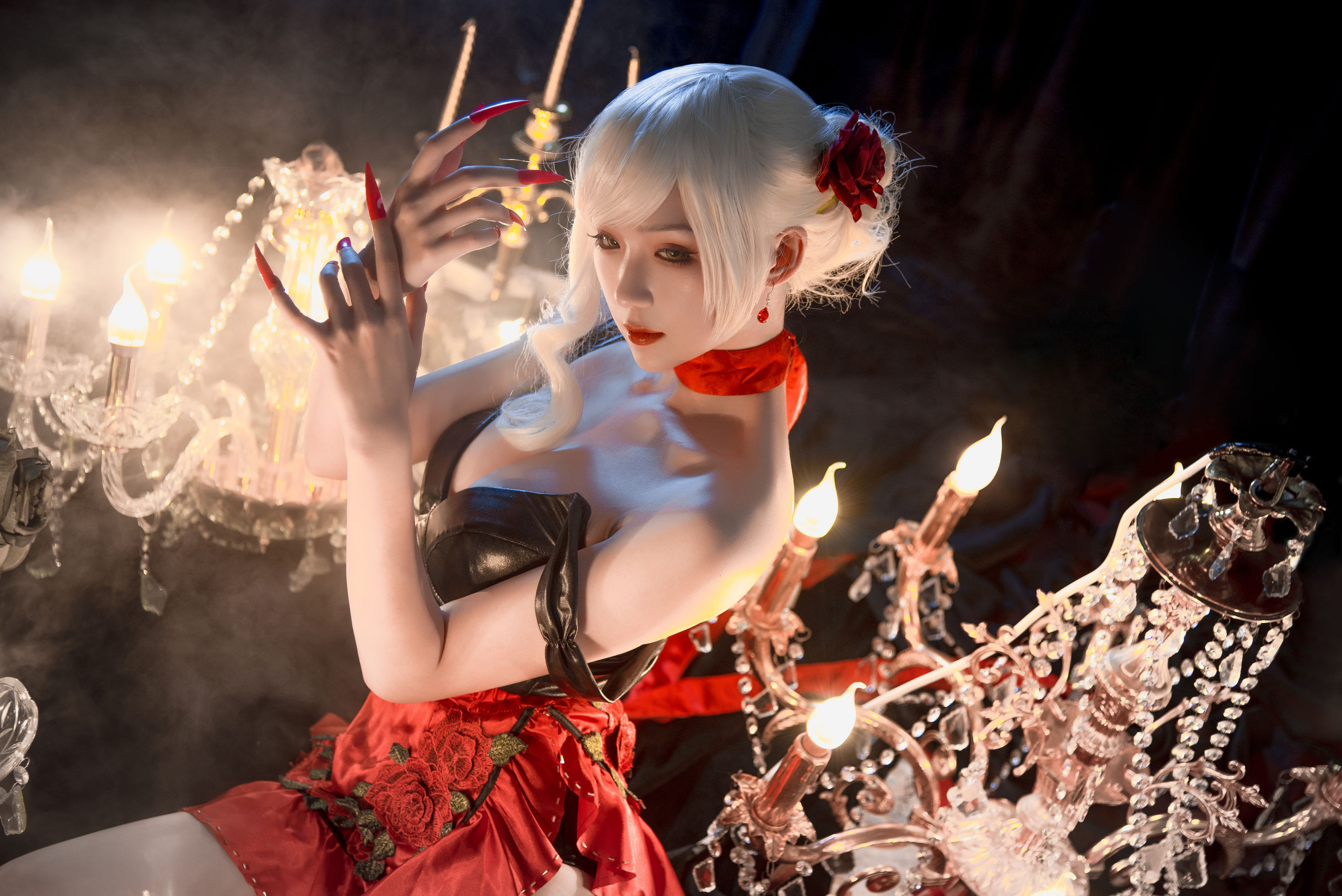 [网红COS] 瓦斯塔亚小龙虾 - 灵魂探戈伊芙琳第2张