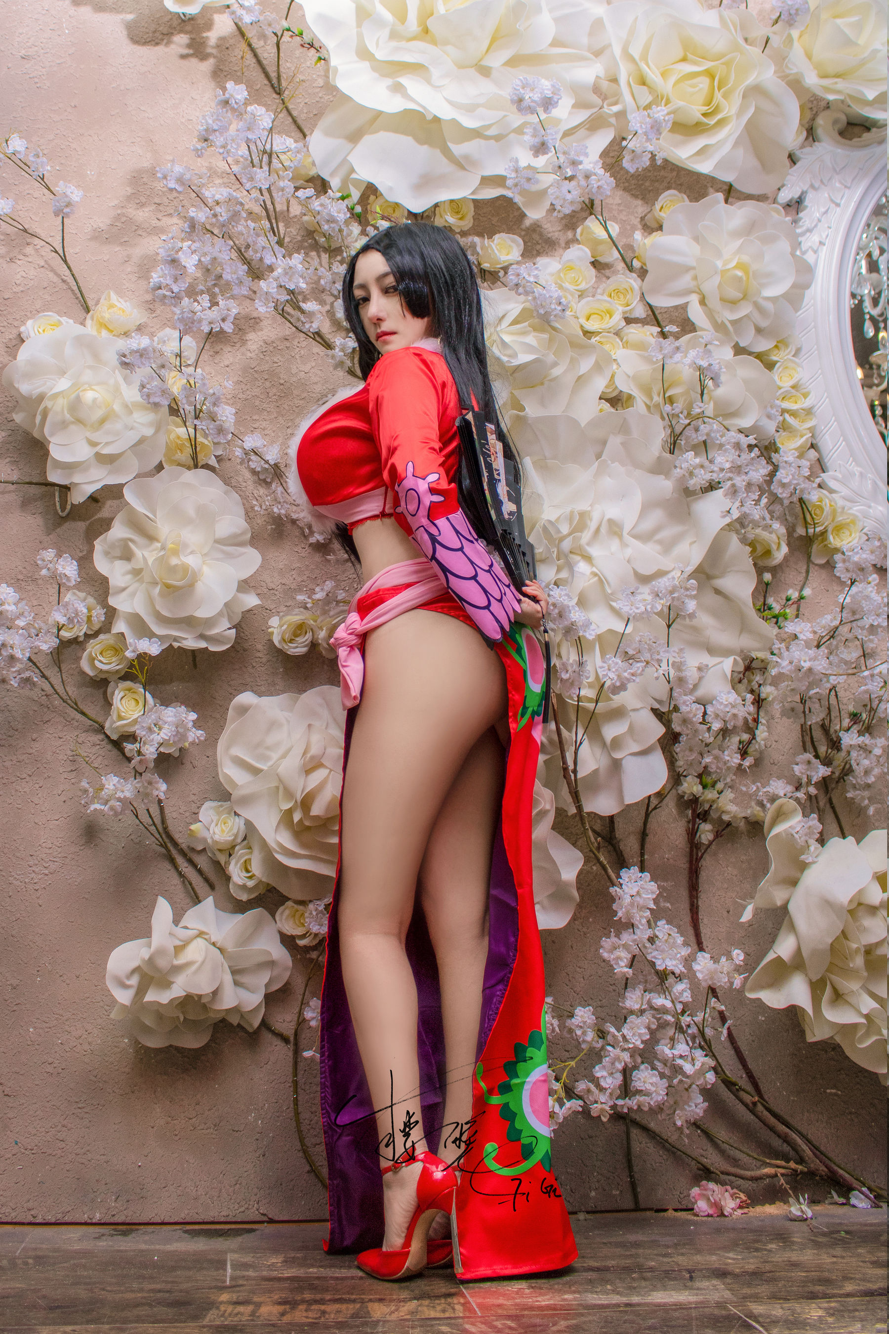 [网红COS] 网络红人樱晚gigi - 薄纱第11张