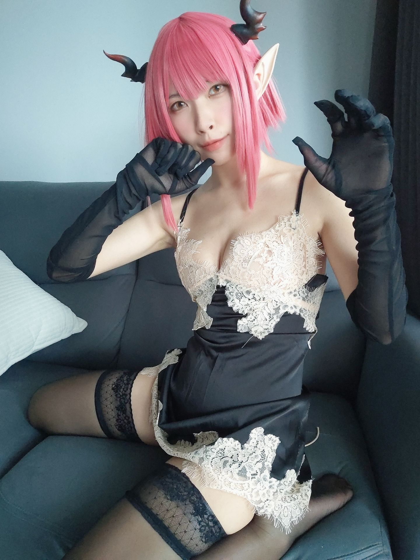 [福利COS] 莉莉丝 - 实习魅魔之睡衣篇第7张