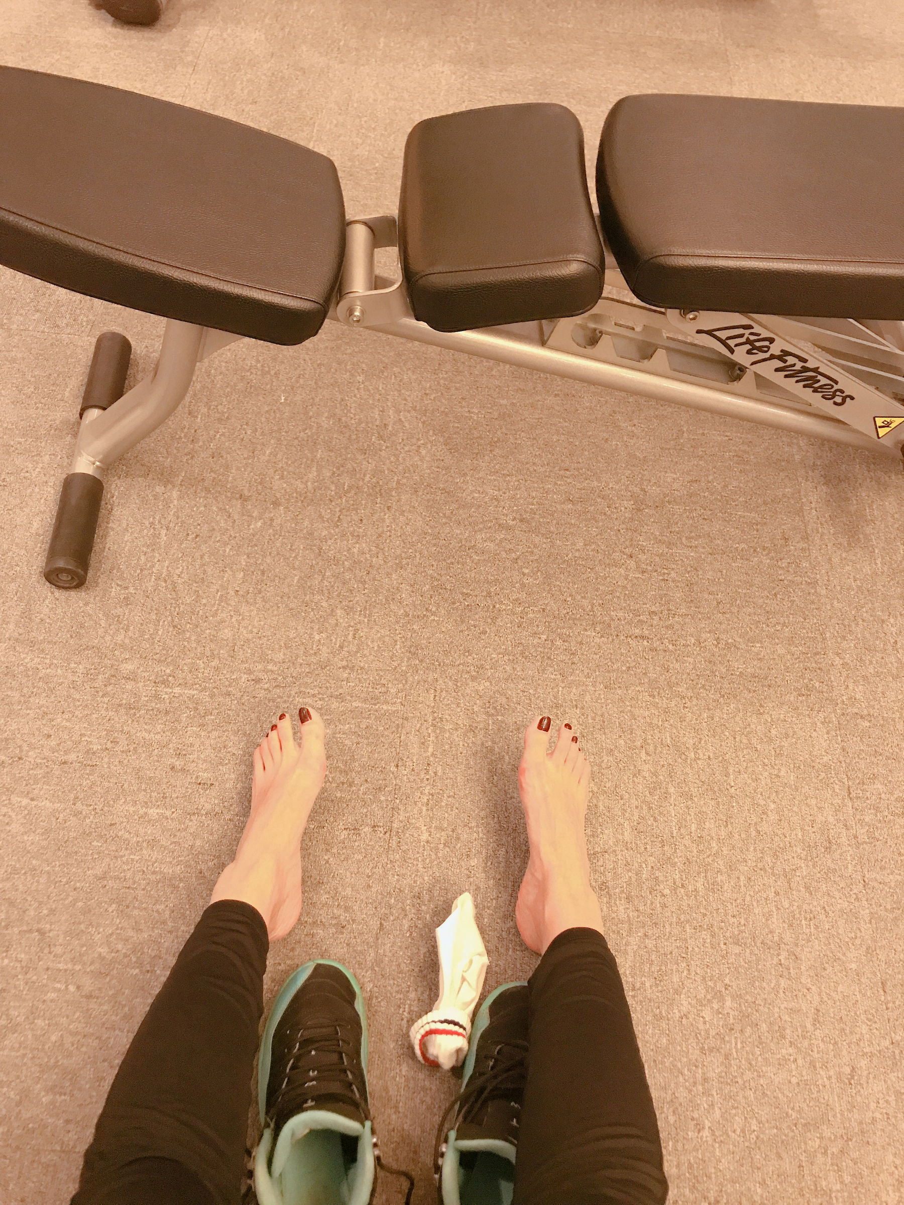 [福利COS] 安乔乔儿(Nia乔乔) No.019 健身房白袜第30张