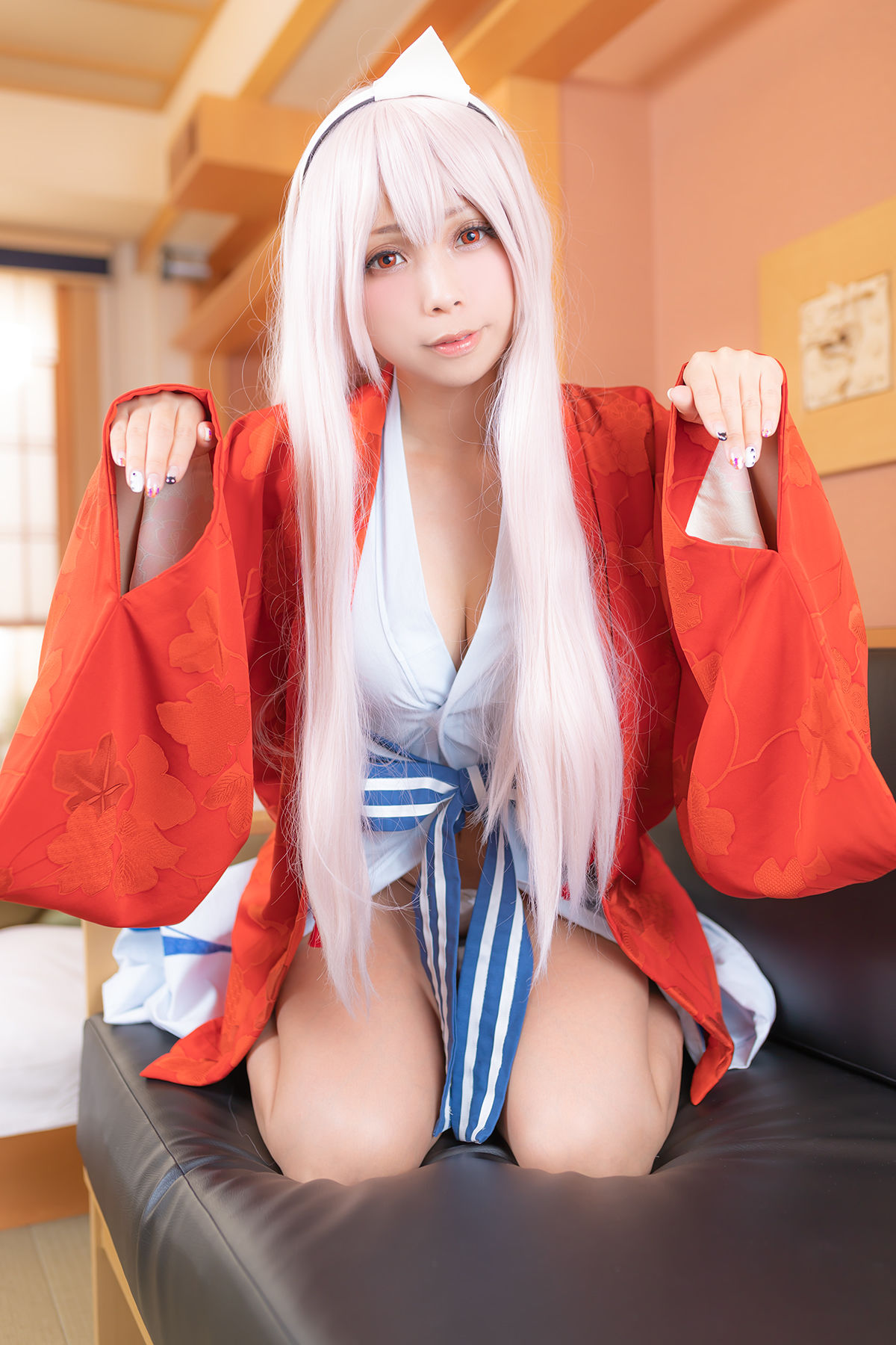 [福利COS] C95&amp;amp;CH24 OK!guguru(ぐぐる) ゆらぎ荘のぐぐるさん第14张