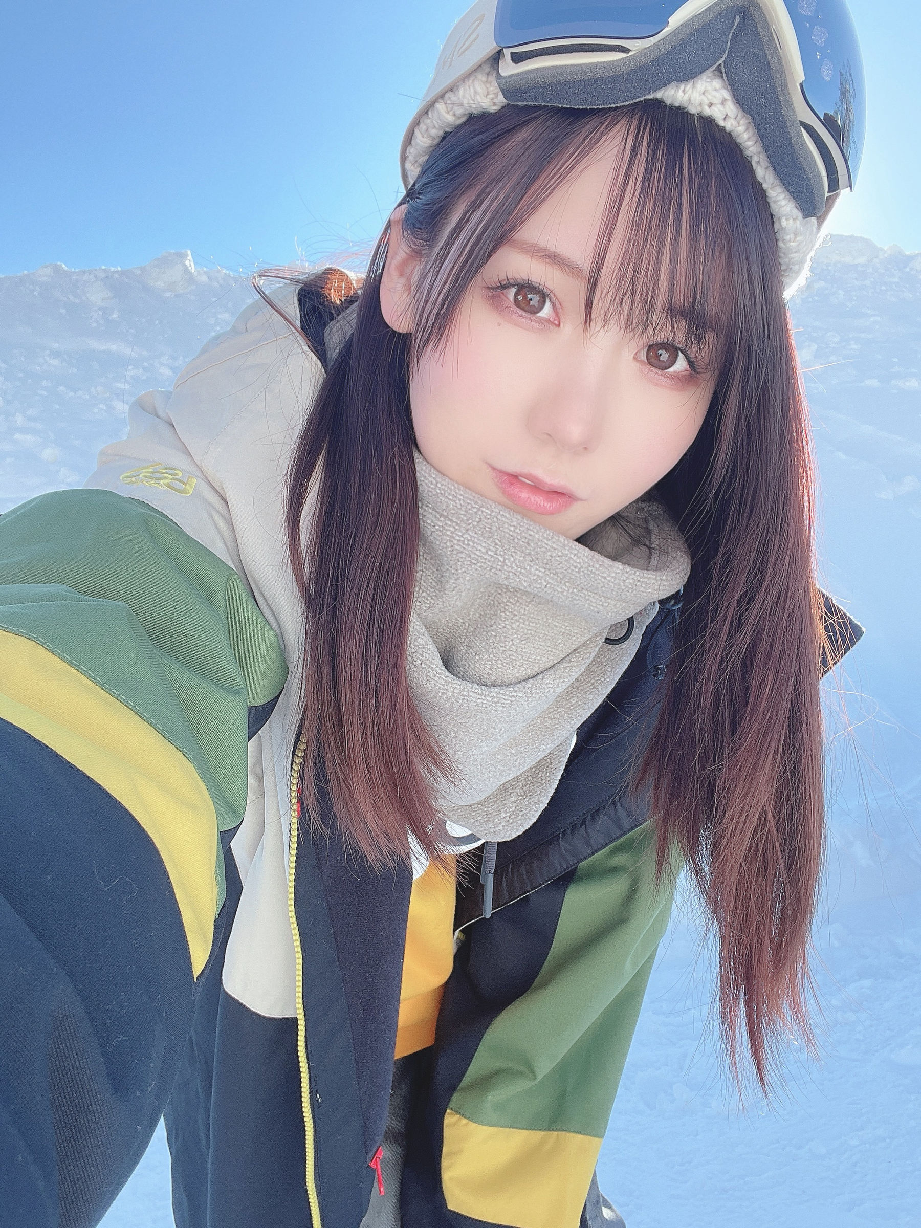 [福利COS] 日本甜美COSERけんけん[fantia] 20220131-スノボウェア第3张