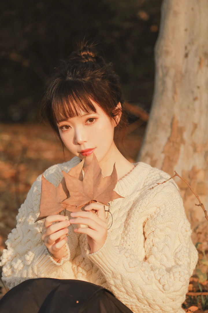 [福利COS] 可爱妹子Fushii_海堂 - 秋日女友第7张