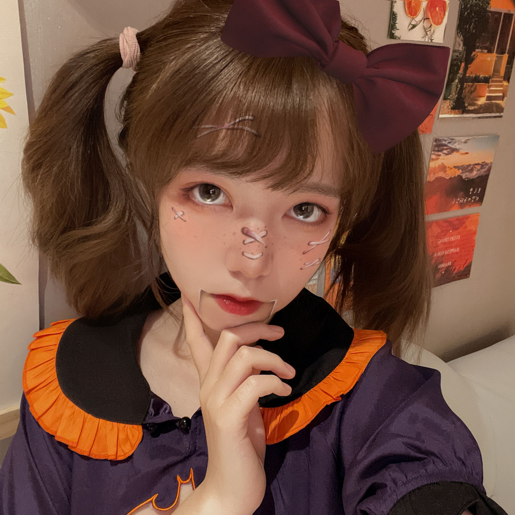 [福利COS] 可爱妹子Fushii_海堂 - 万圣节第7张