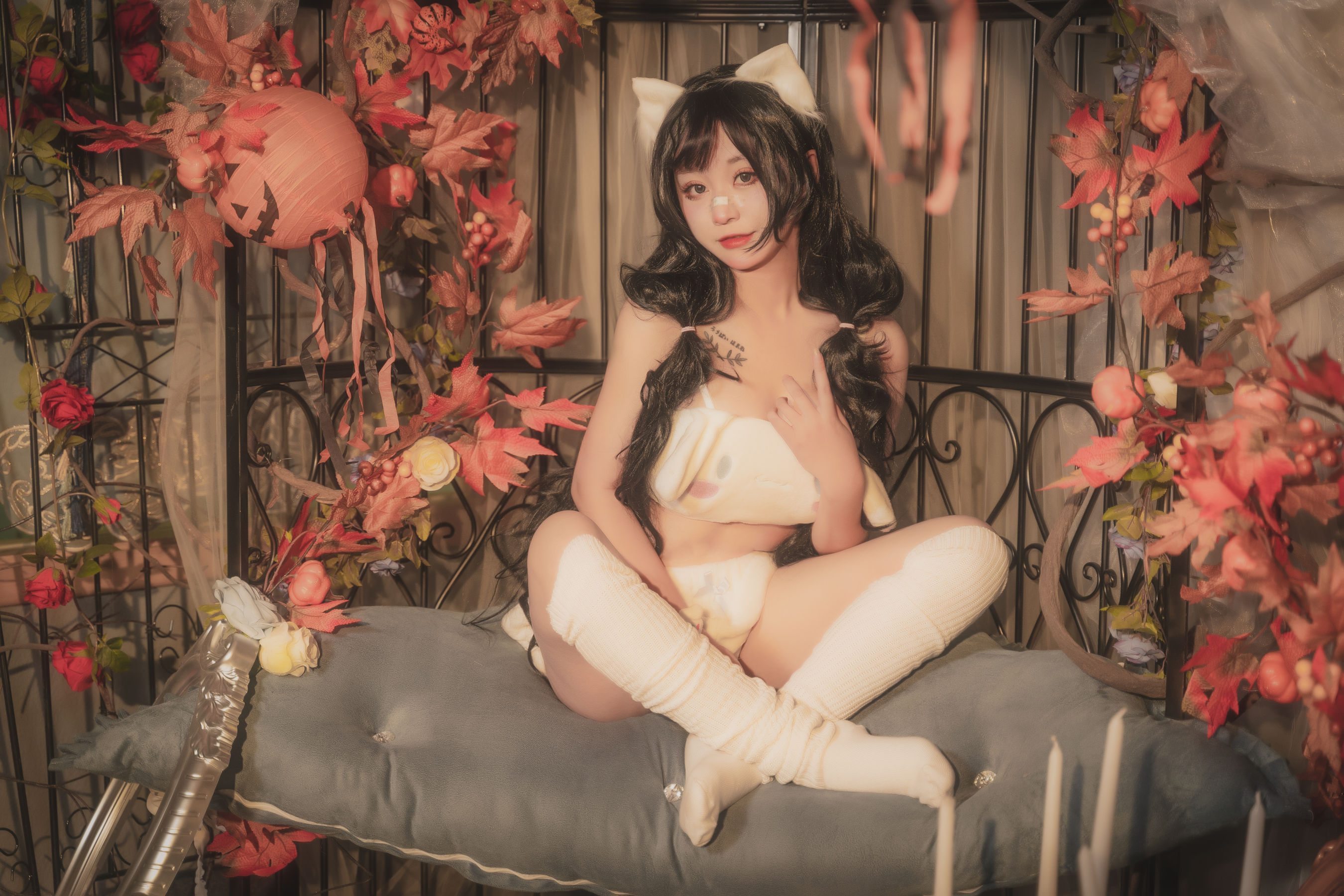 [福利COS] 奇行家狗崽(棕桠阿狗崽) - 玉桂狗睡衣第6张