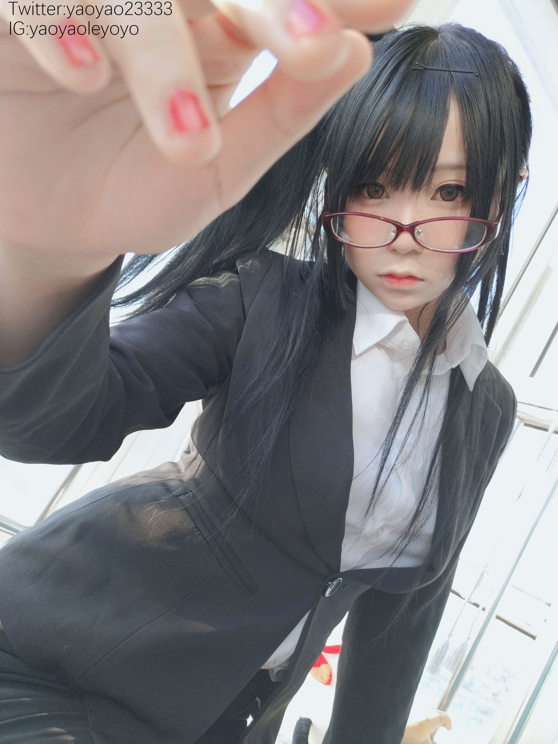 [福利COS] 萌妹子Coser摇摇乐yoyo - 补习老师第12张