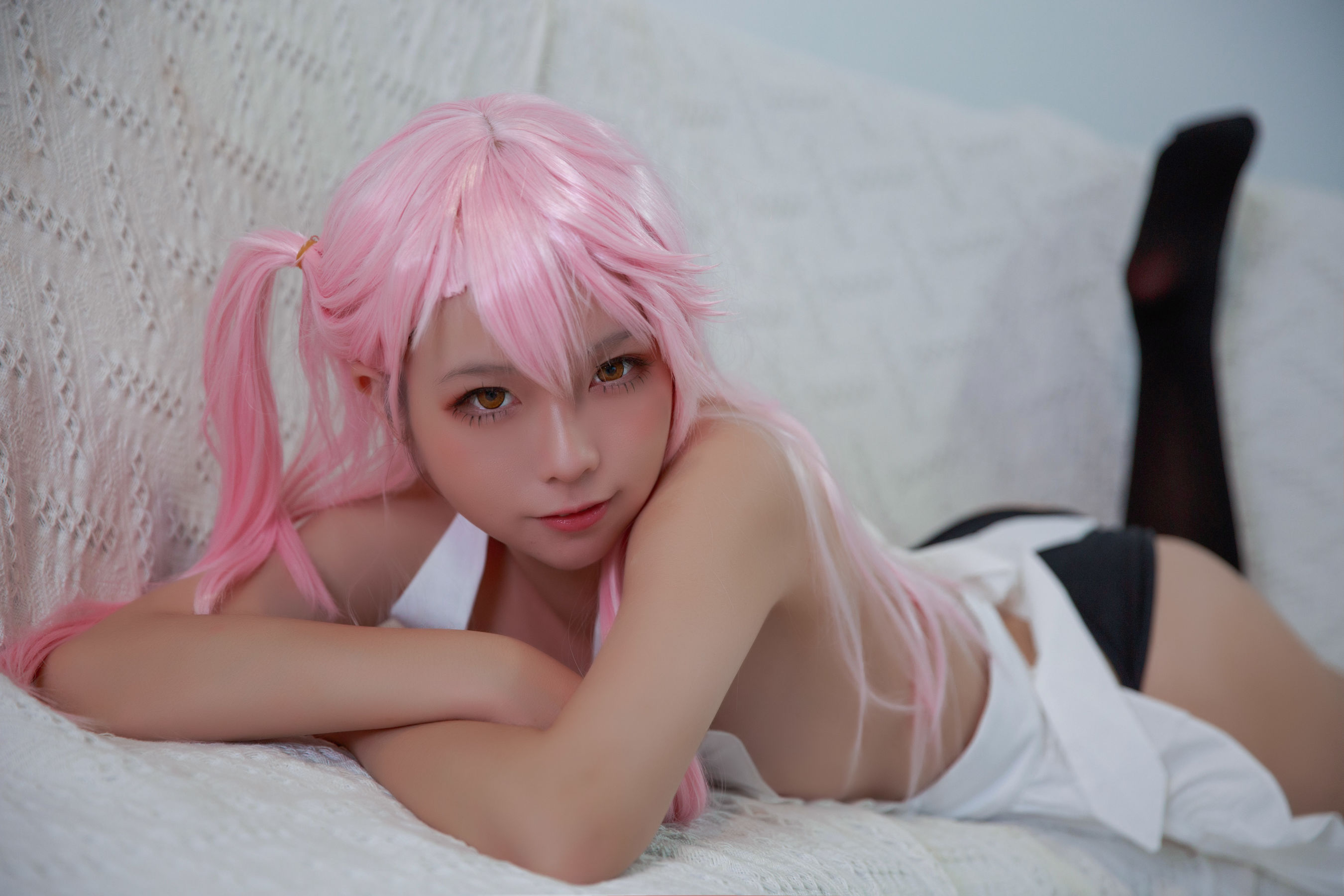 [福利COS] 动漫博主G44不会受伤 - 小黑围裙第2张