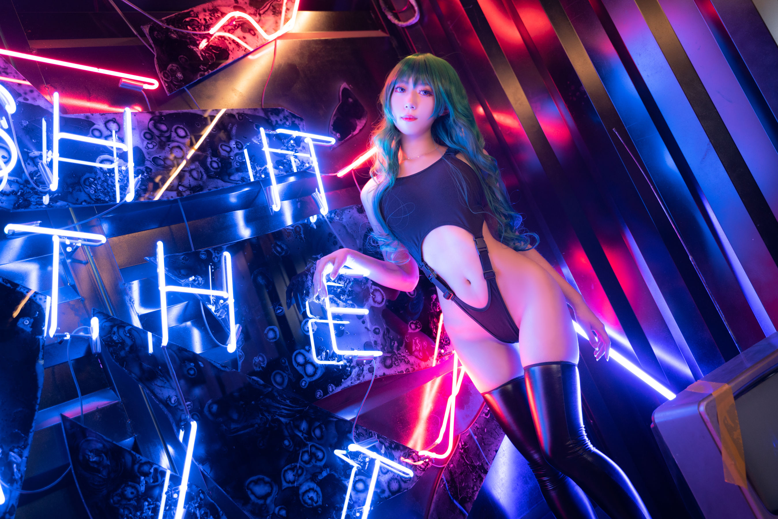 [福利COS] 动漫博主Money冷冷 - 高叉第6张