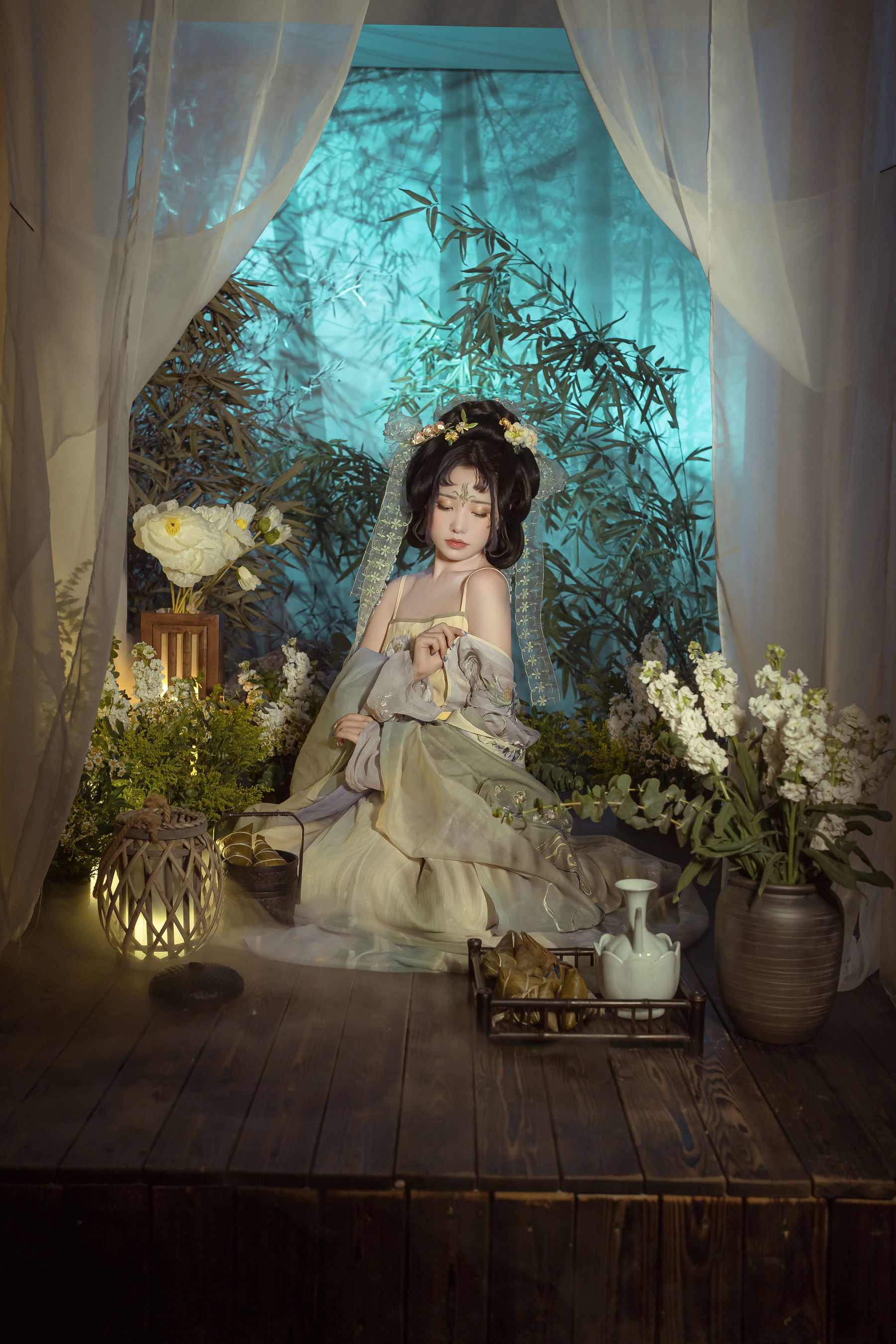 [福利COS] 爆机少女喵小吉 - 浣溪沙.端午第4张