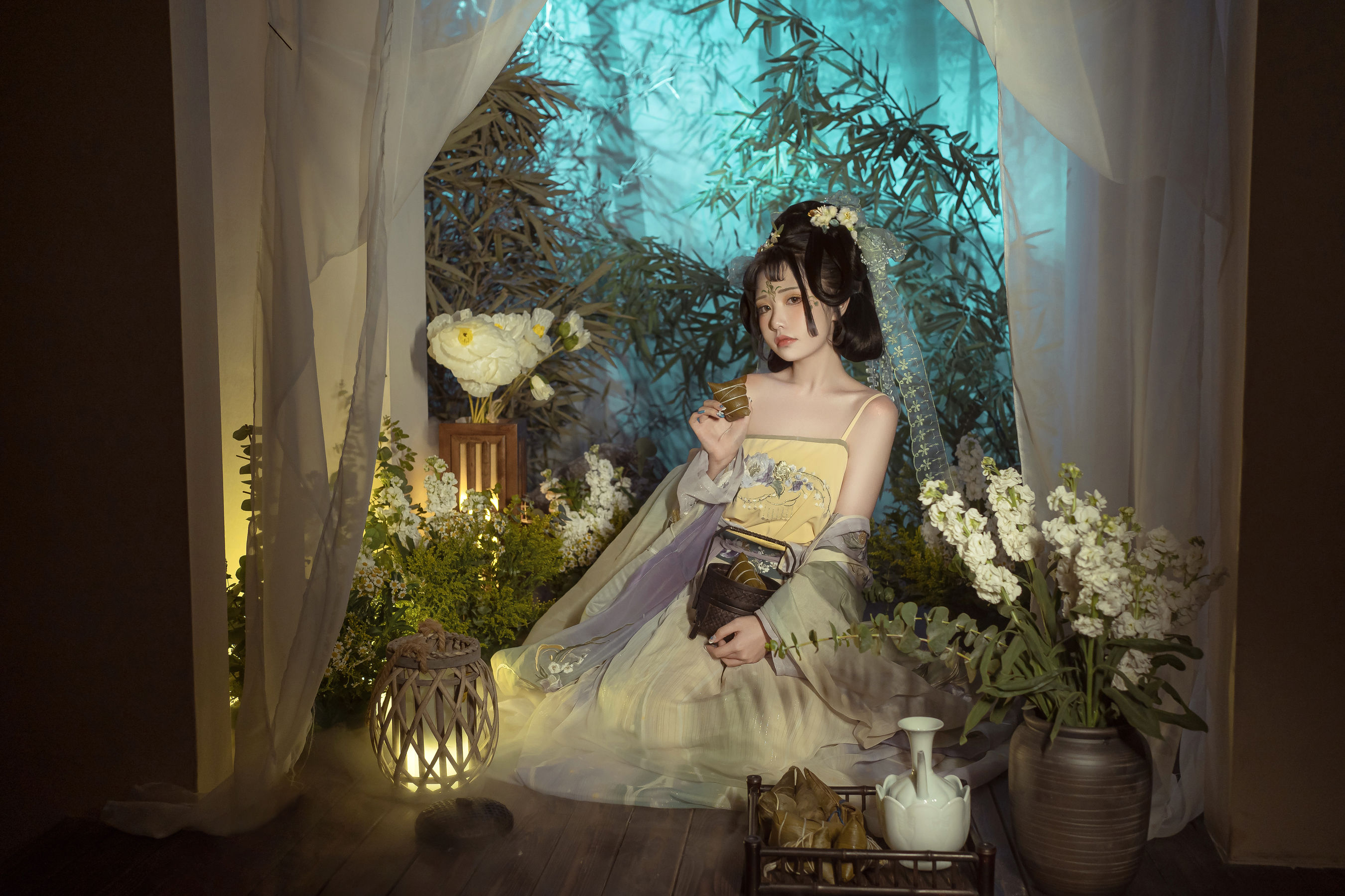 [福利COS] 爆机少女喵小吉 - 浣溪沙.端午第3张