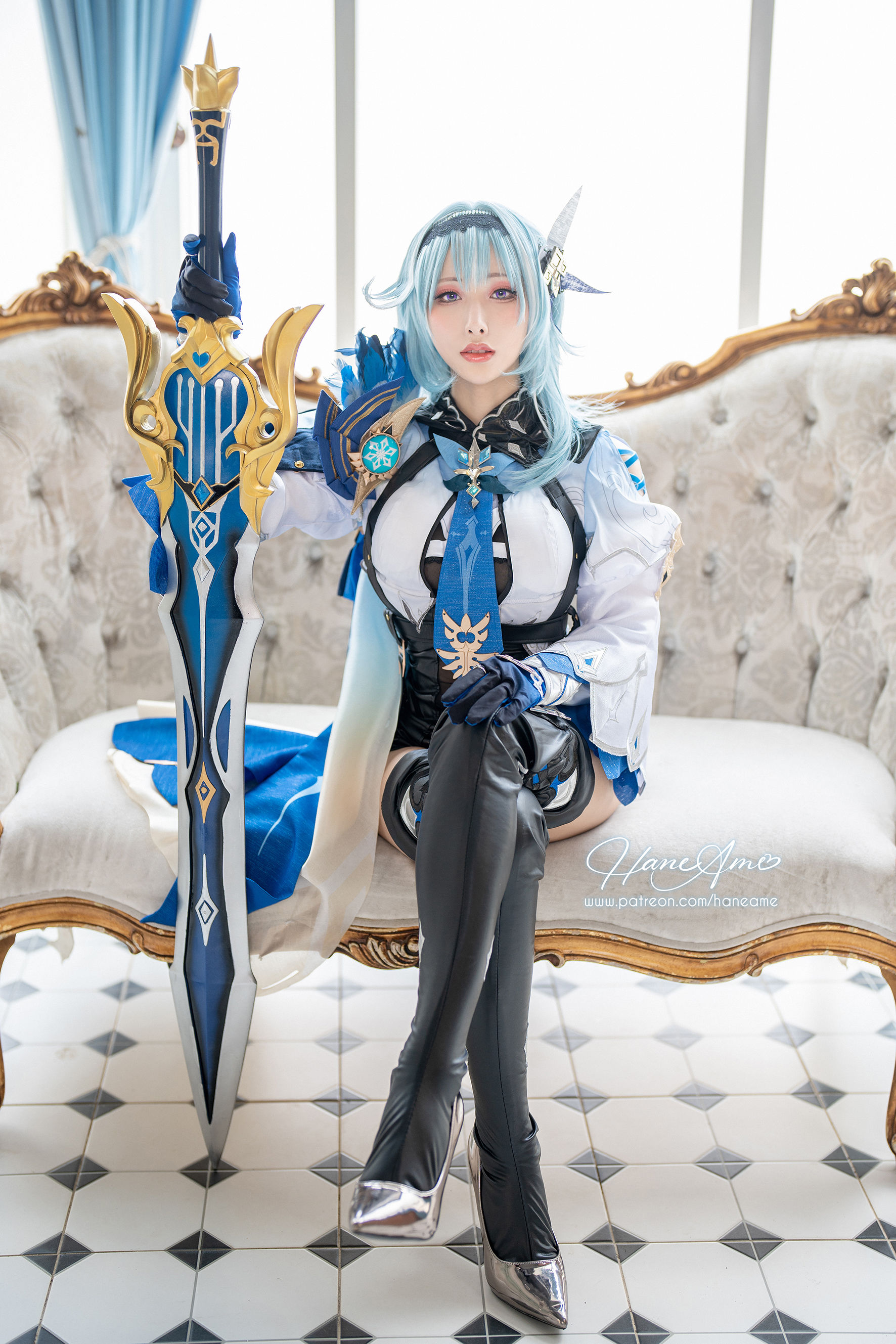 [福利COS] Hane Ame 雨波写真 - GenshinImpact EULA 優拉第1张