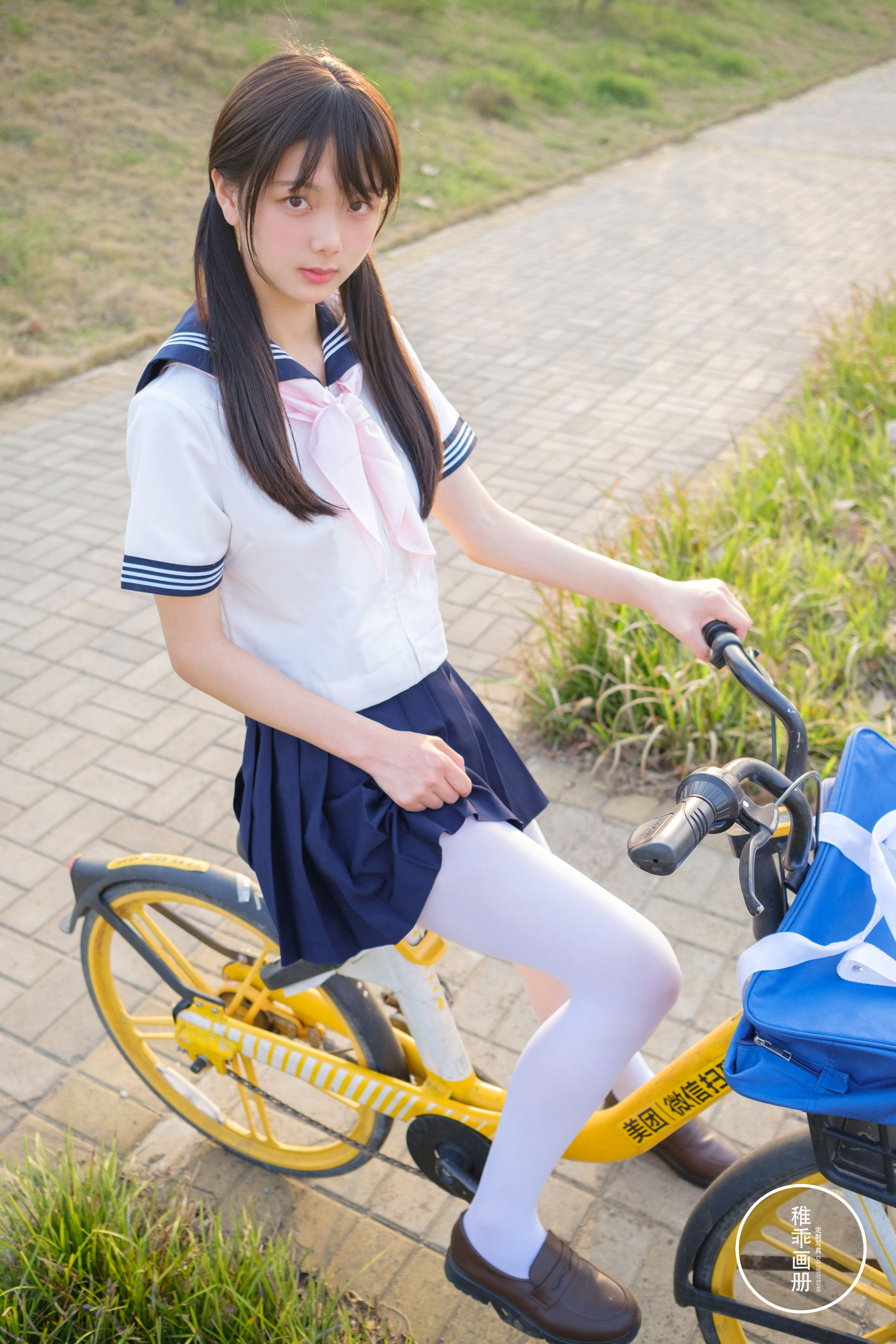 [福利COS] 柴系小乖(稚乖画册) - 夜夜 单车郊游第21张