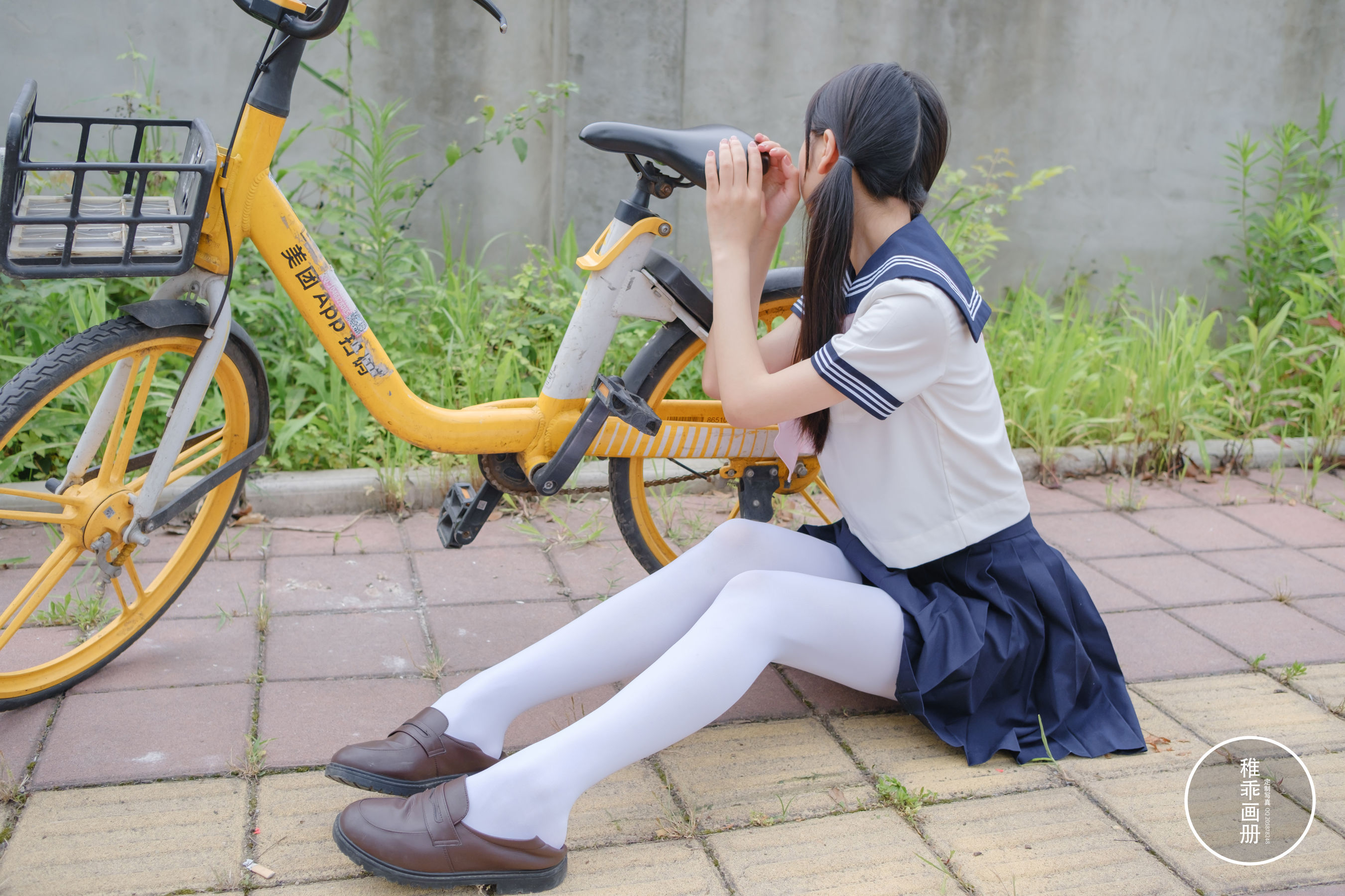 [福利COS] 柴系小乖(稚乖画册) - 夜夜 单车郊游第30张