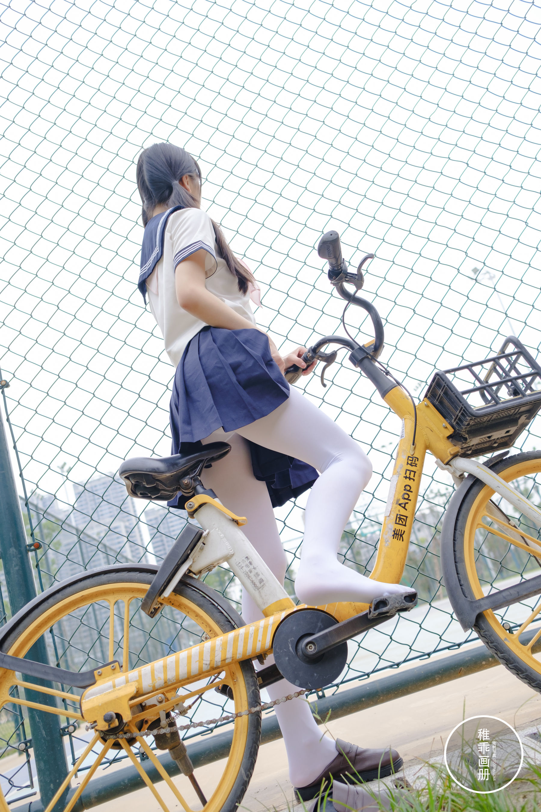 [福利COS] 柴系小乖(稚乖画册) - 夜夜 单车郊游第28张