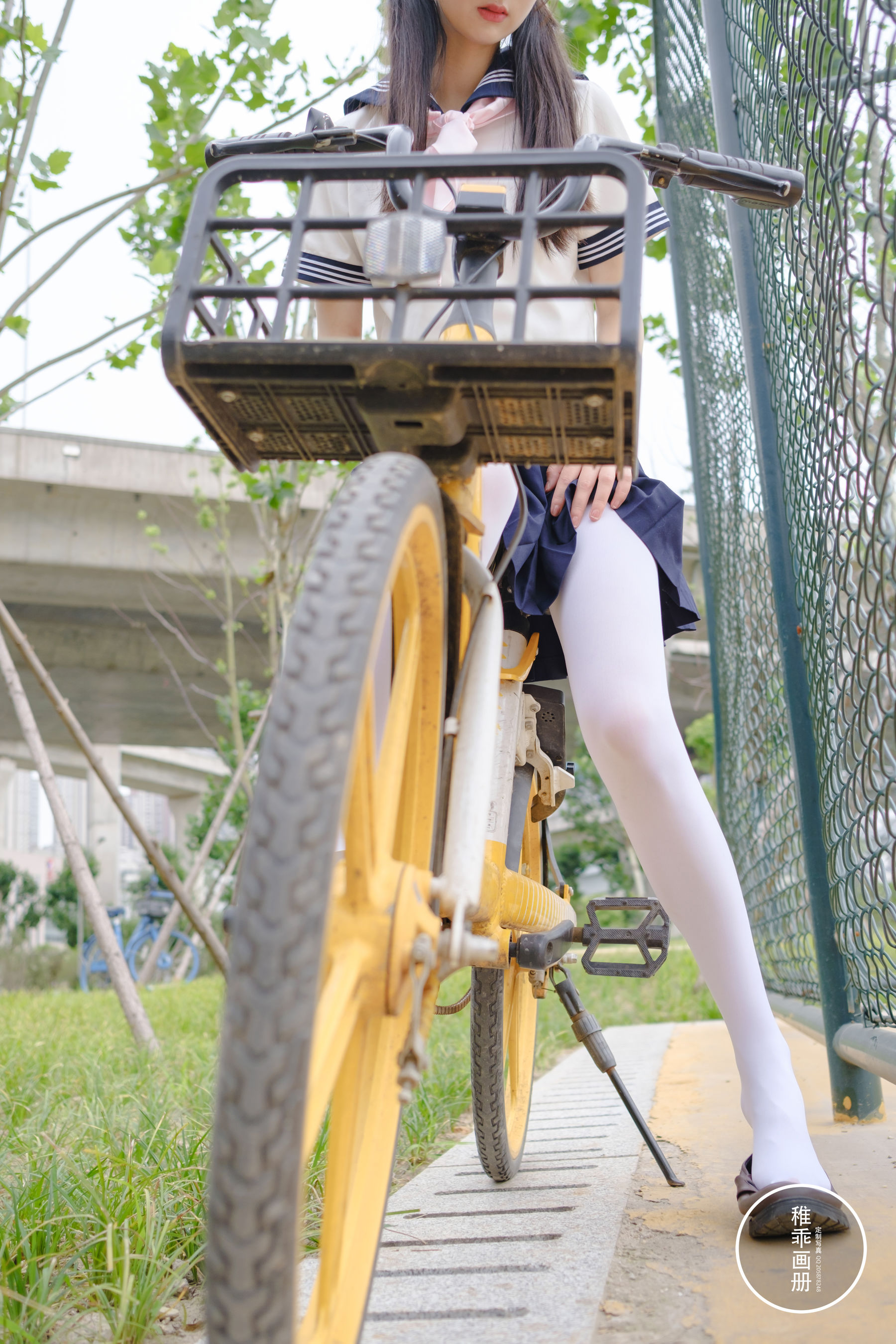 [福利COS] 柴系小乖(稚乖画册) - 夜夜 单车郊游第27张