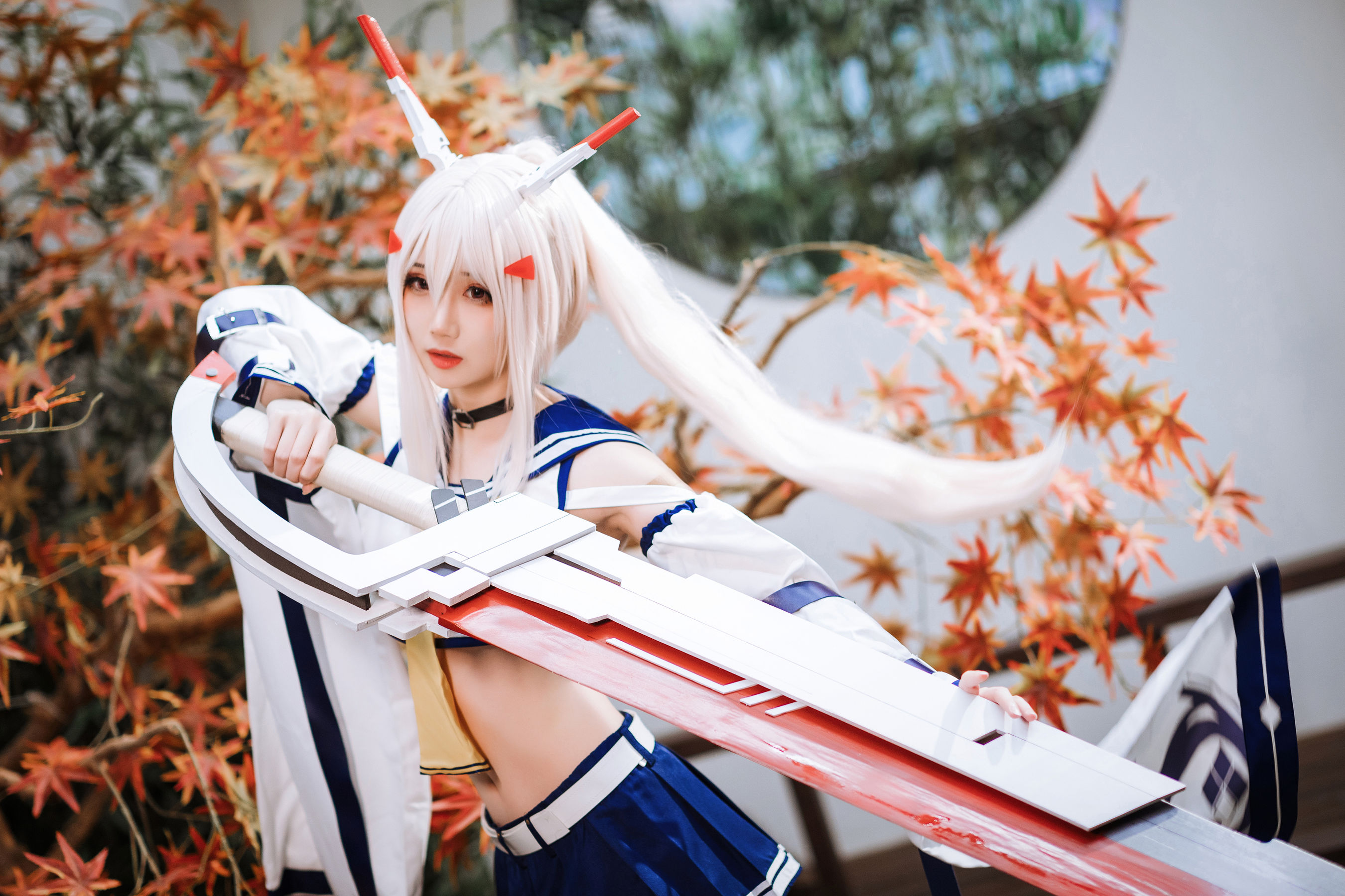 [福利COS] 焖焖碳 - 绫波改第7张