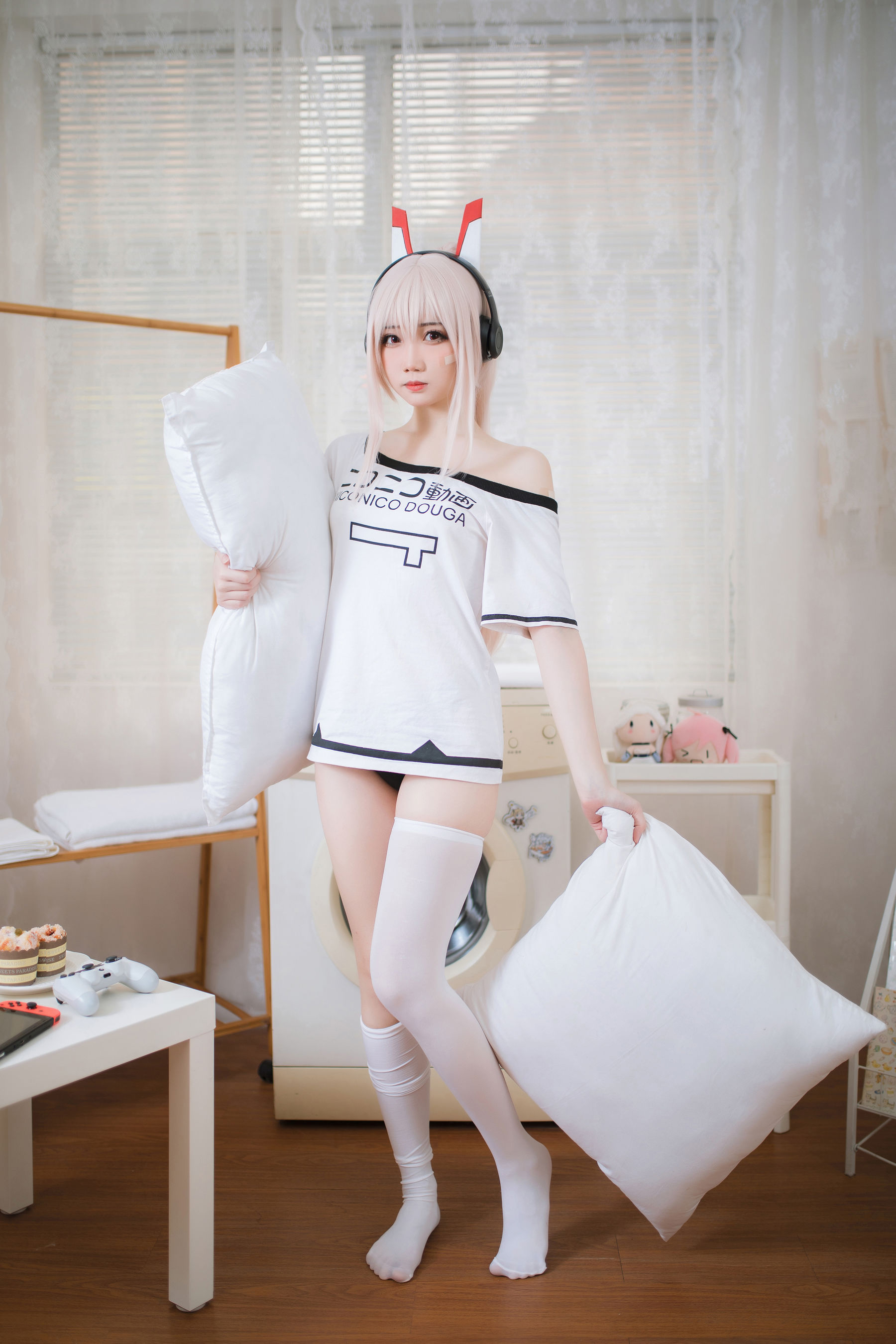 [福利COS] 焖焖碳 - 绫波 宅版本第2张