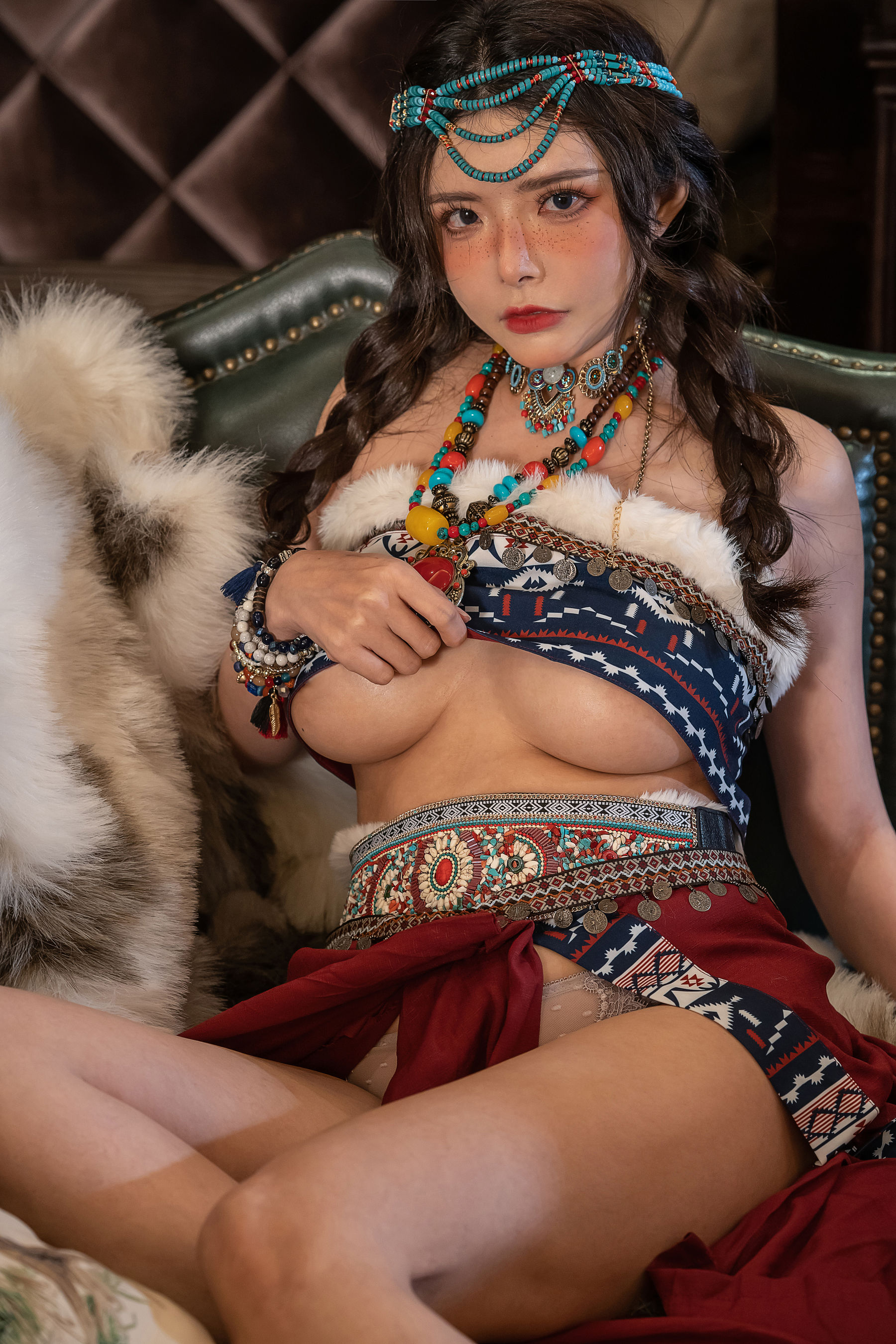 [福利COS] 秋和柯基(夏小秋秋秋) - 雀斑少女第13张