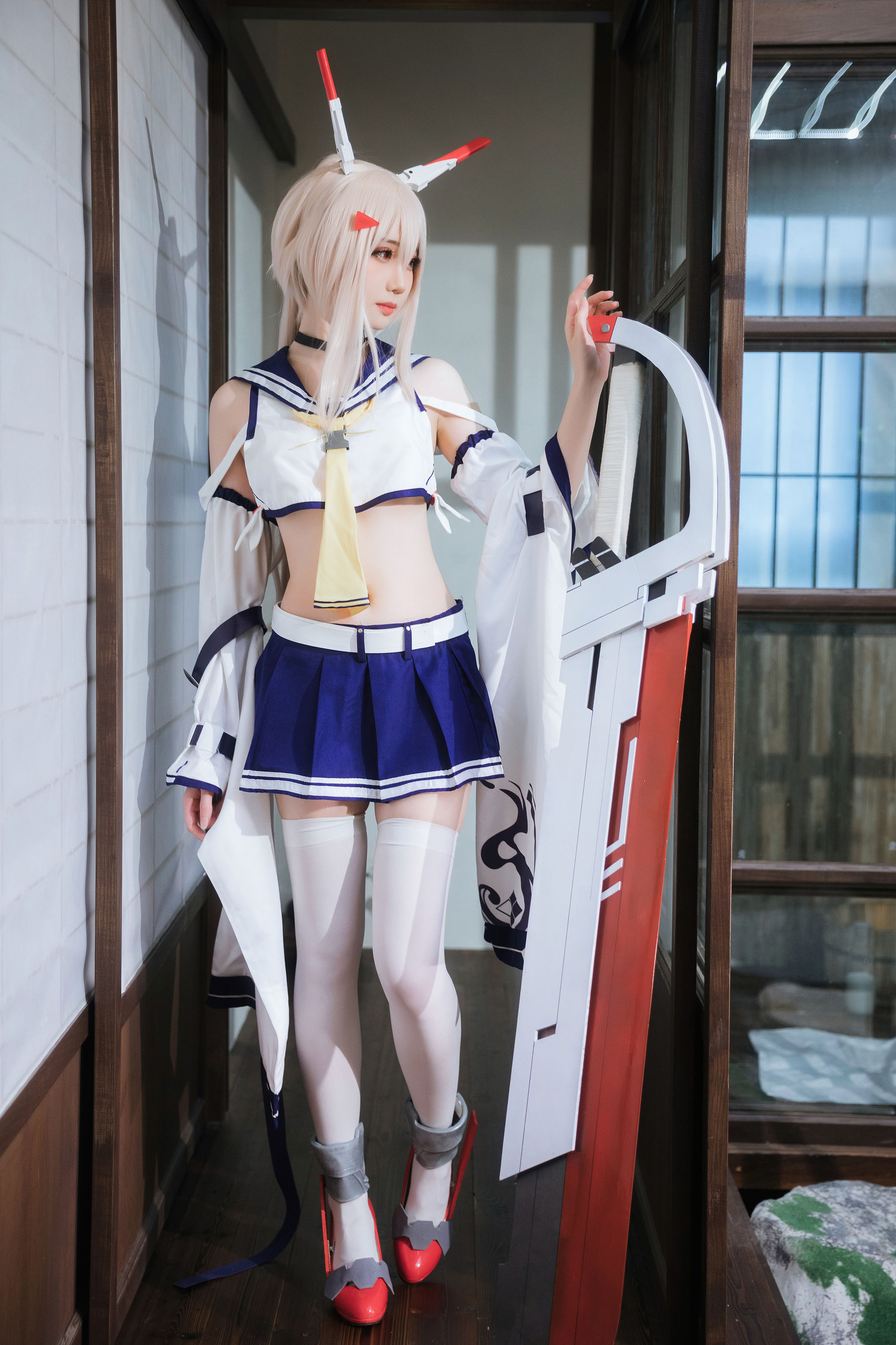 [福利COS] 焖焖碳 - 绫波改第9张