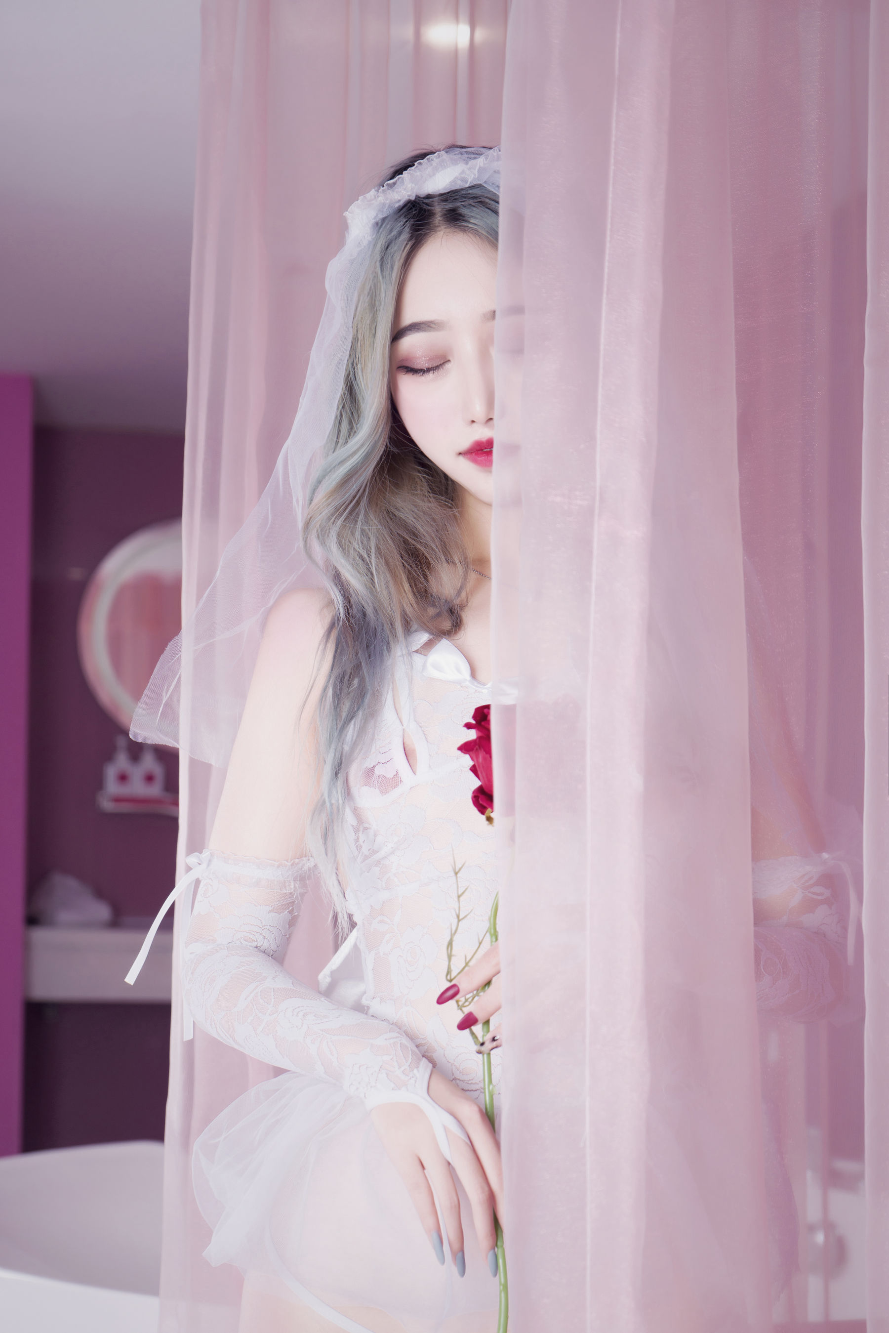 [福利COS] eloise软软 - 入水蕾丝第7张