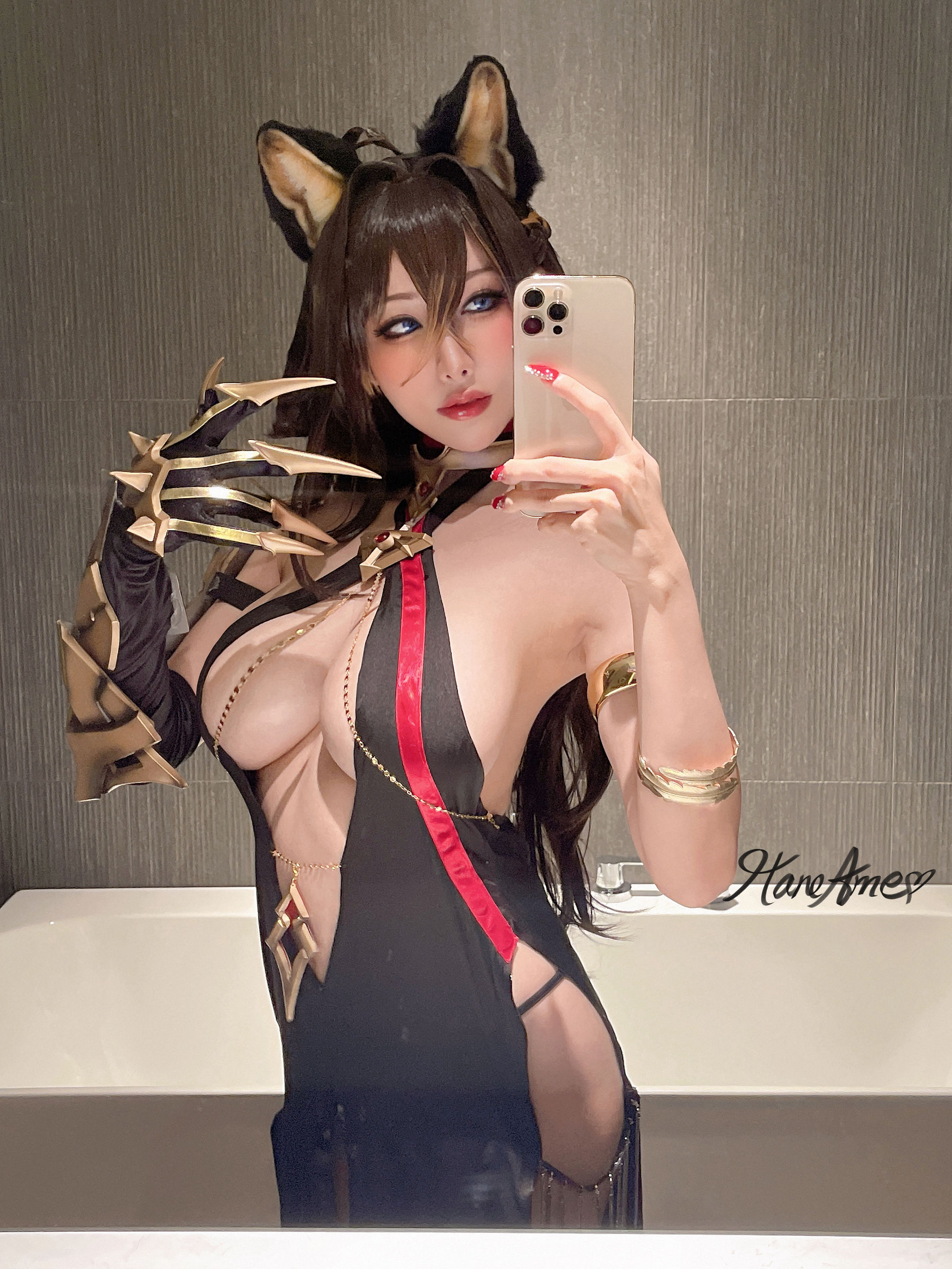 [福利COS] Hane Ame 雨波写真 - Genshin Impact Dehya 德哈雅第9张