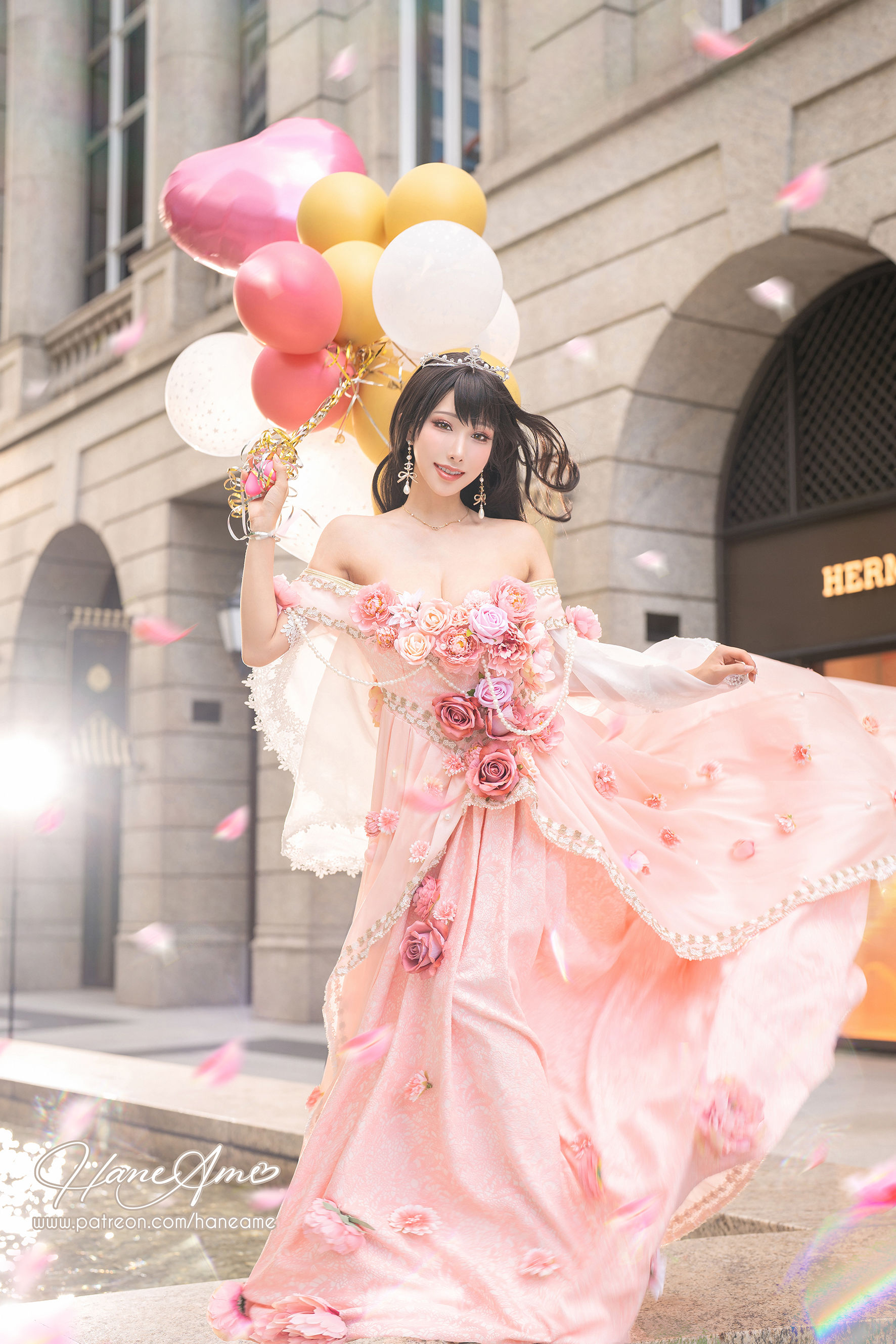 [福利COS] Hane Ame 雨波写真 - 生日礼服第10张