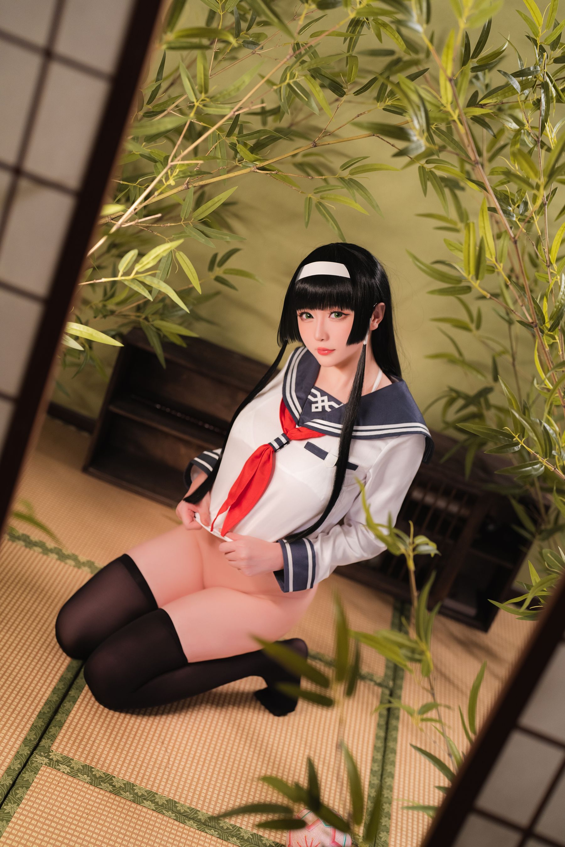 [福利COS] Coser小姐姐星之迟迟 - 莲花JK第9张