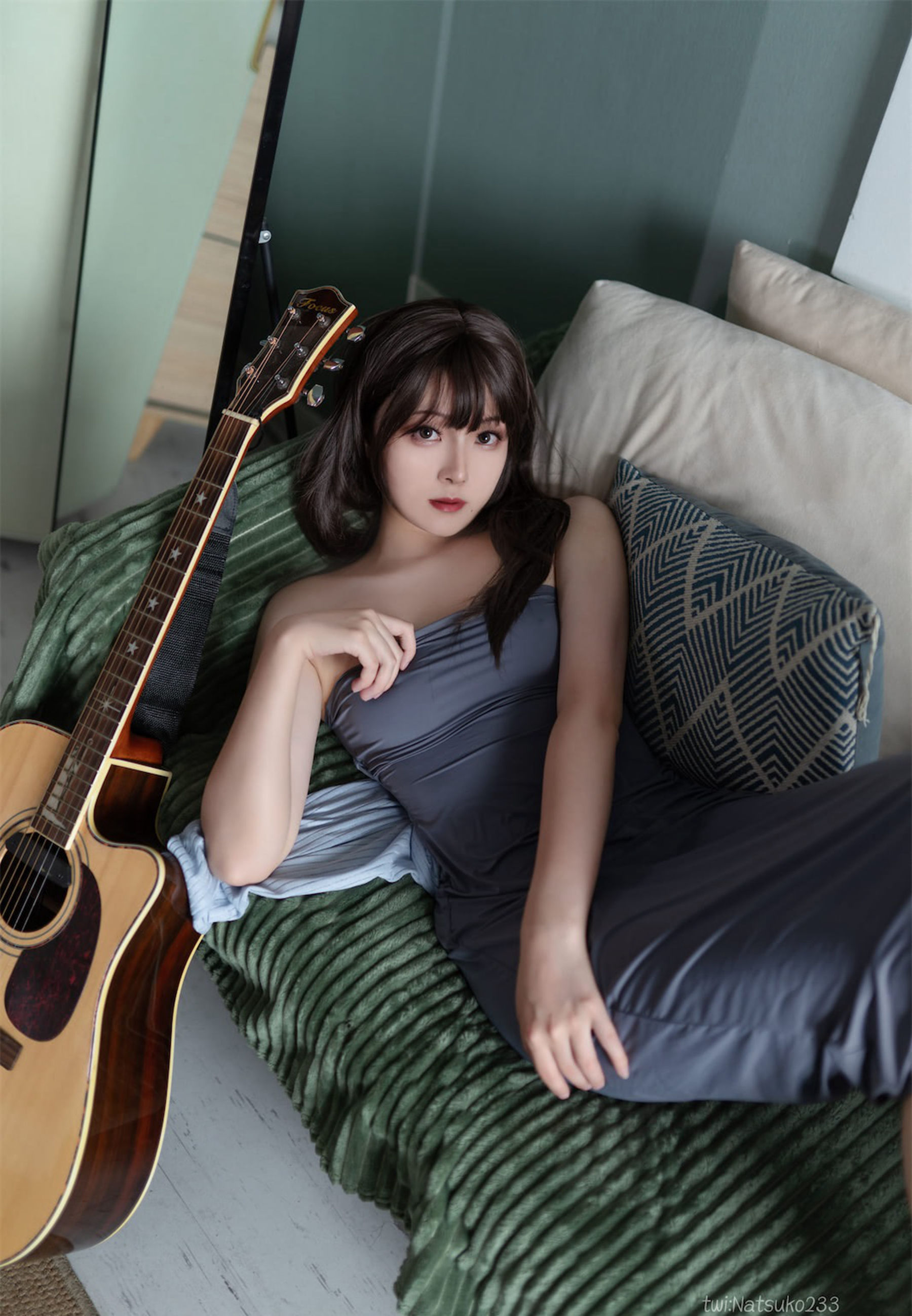 [福利COS] Natsuko夏夏子 - 吉他妹妹第8张